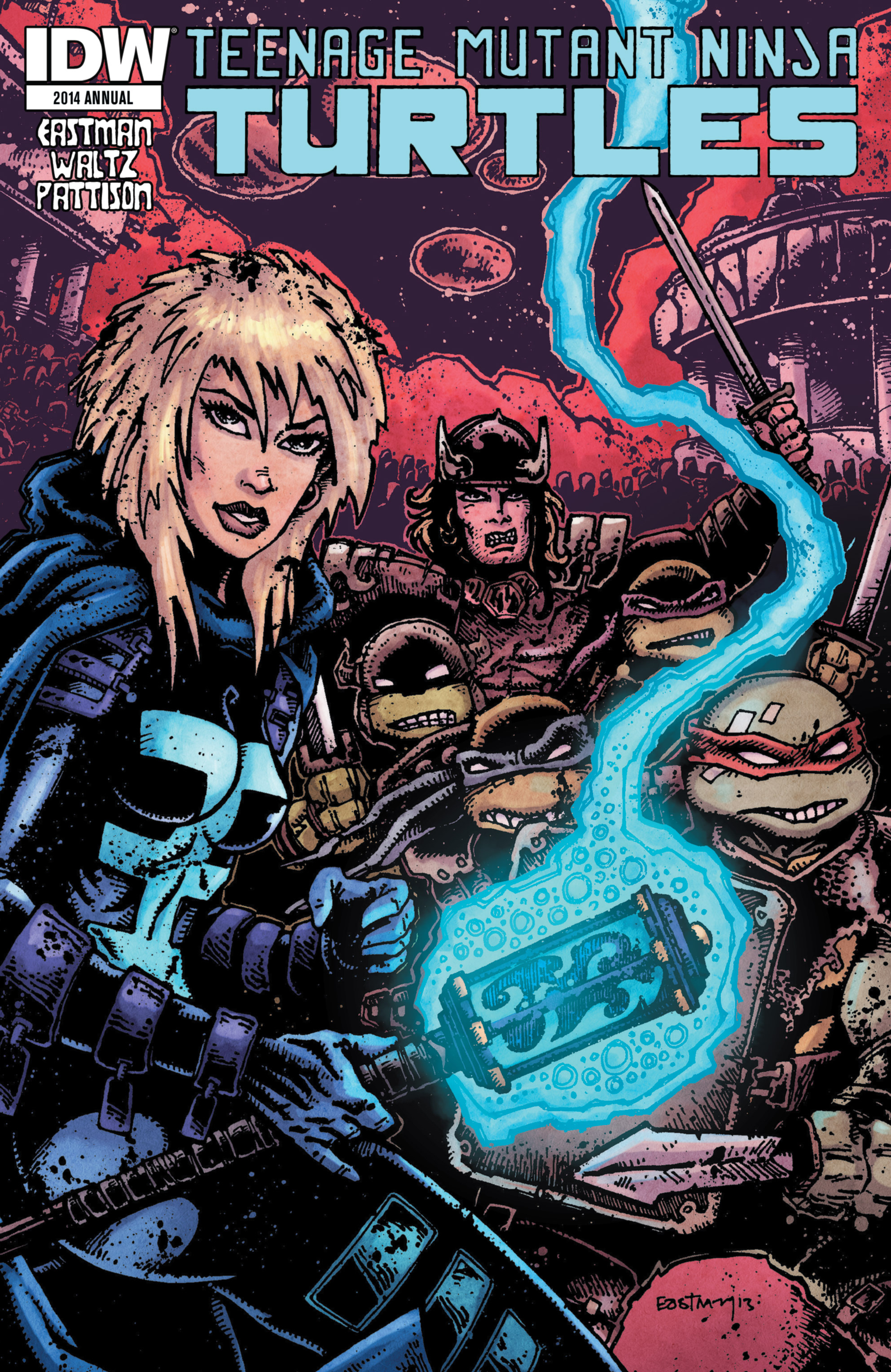 Read online Teenage Mutant Ninja Turtles (2011) comic -  Issue # Annual 2014 - 1
