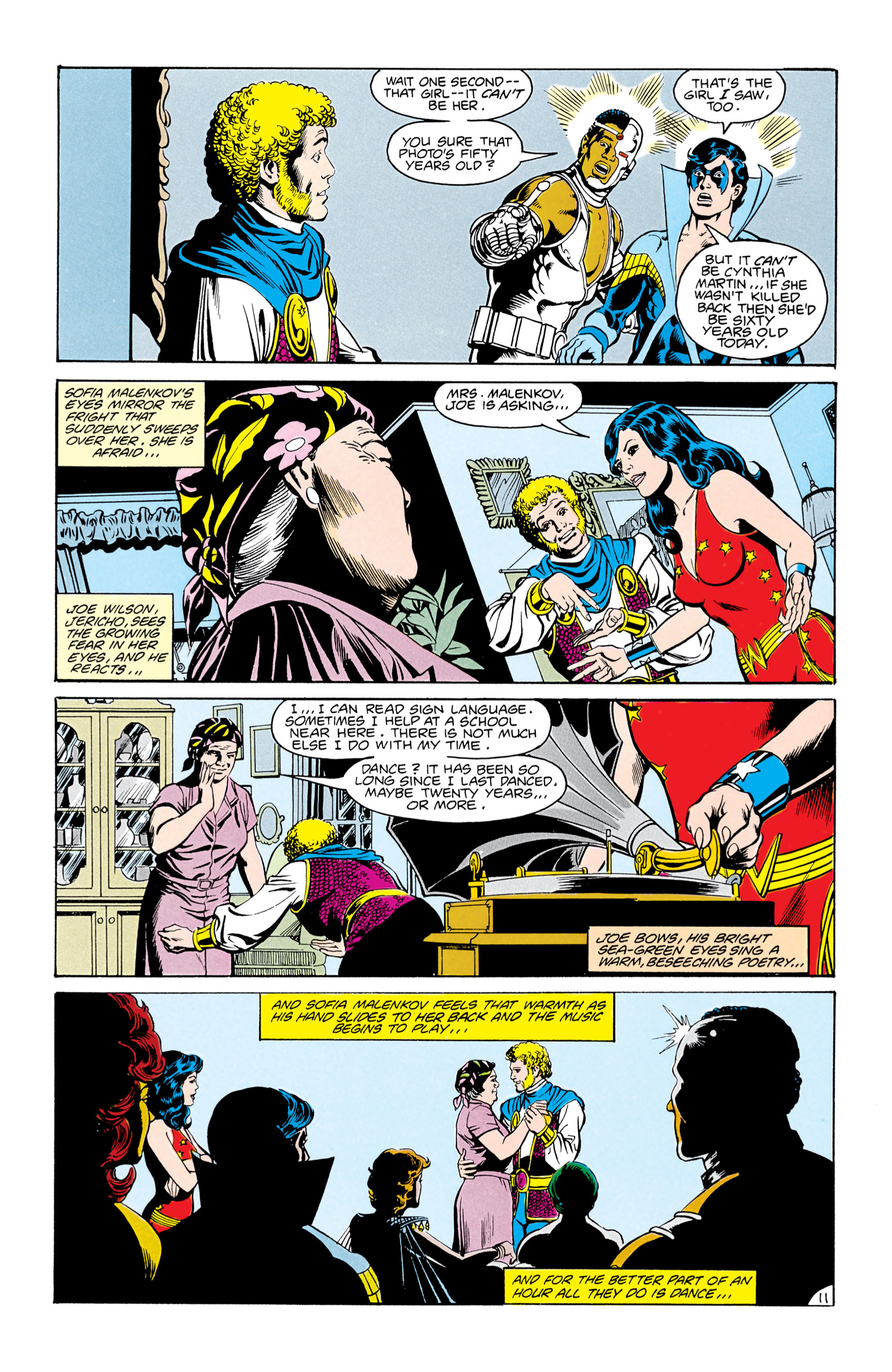 Read online The New Teen Titans (1984) comic -  Issue #12 - 11