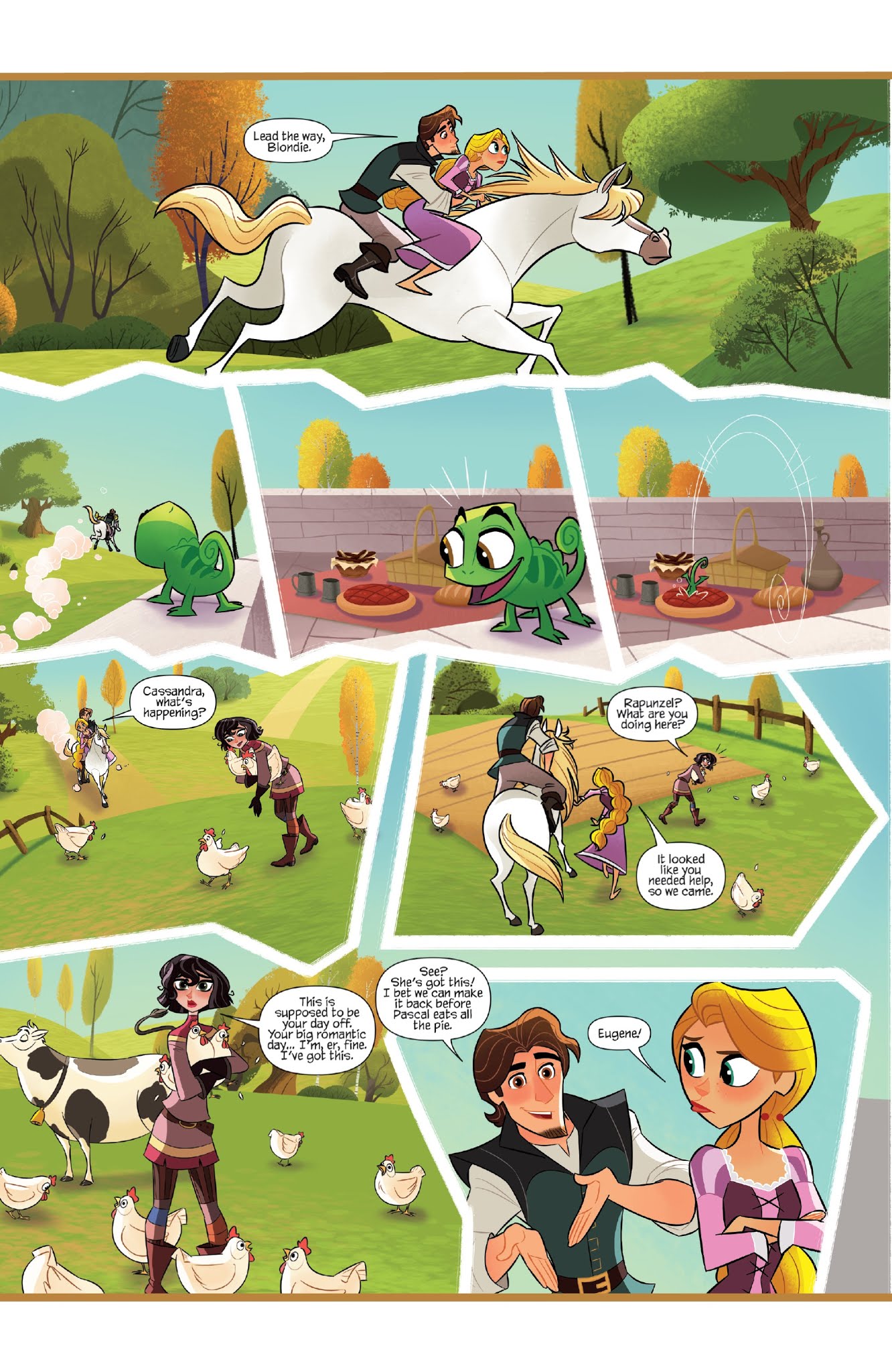 Read online Tangled: The Series: Hair-Raising Adventures comic -  Issue #3 - 14