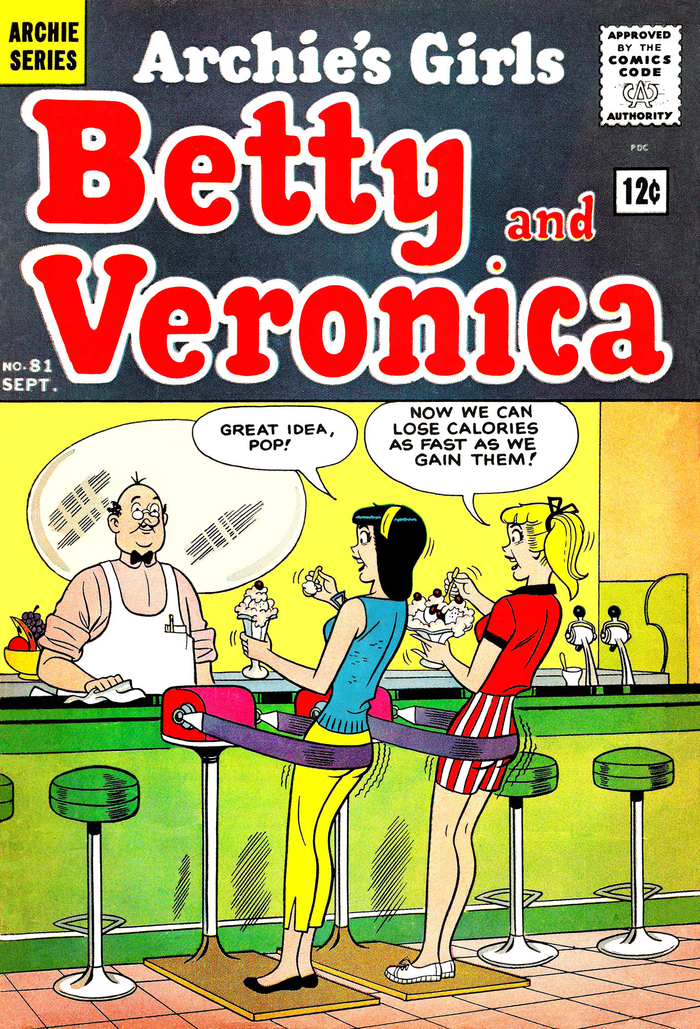 Read online Archie's Girls Betty and Veronica comic -  Issue #81 - 1