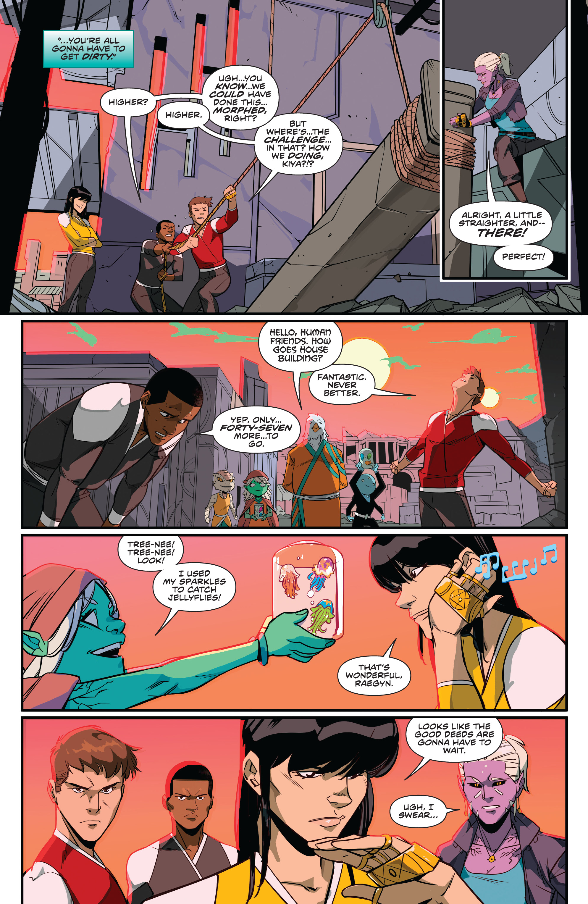 Read online Mighty Morphin Power Rangers comic -  Issue #41 - 9