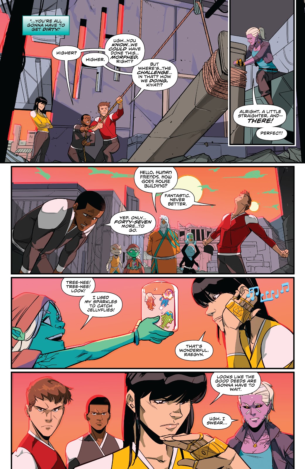 Mighty Morphin Power Rangers issue 41 - Page 9
