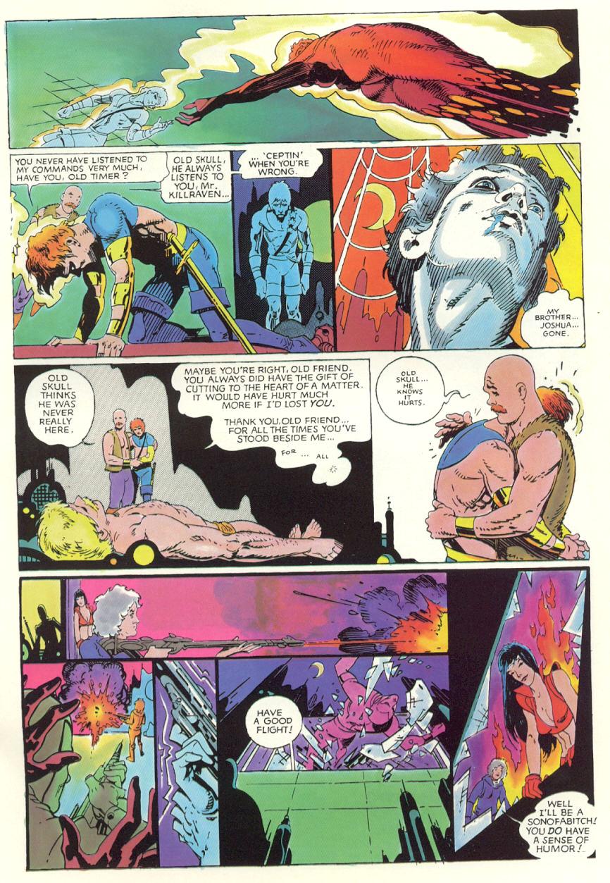 Read online Marvel Graphic Novel comic -  Issue #7 - Killraven - Warrior of the Worlds - 61
