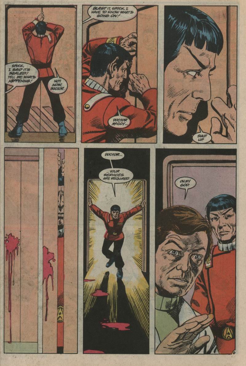 Read online Star Trek (1984) comic -  Issue #53 - 6