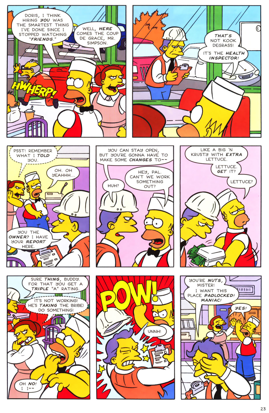 Read online Simpsons Comics comic -  Issue #92 - 24