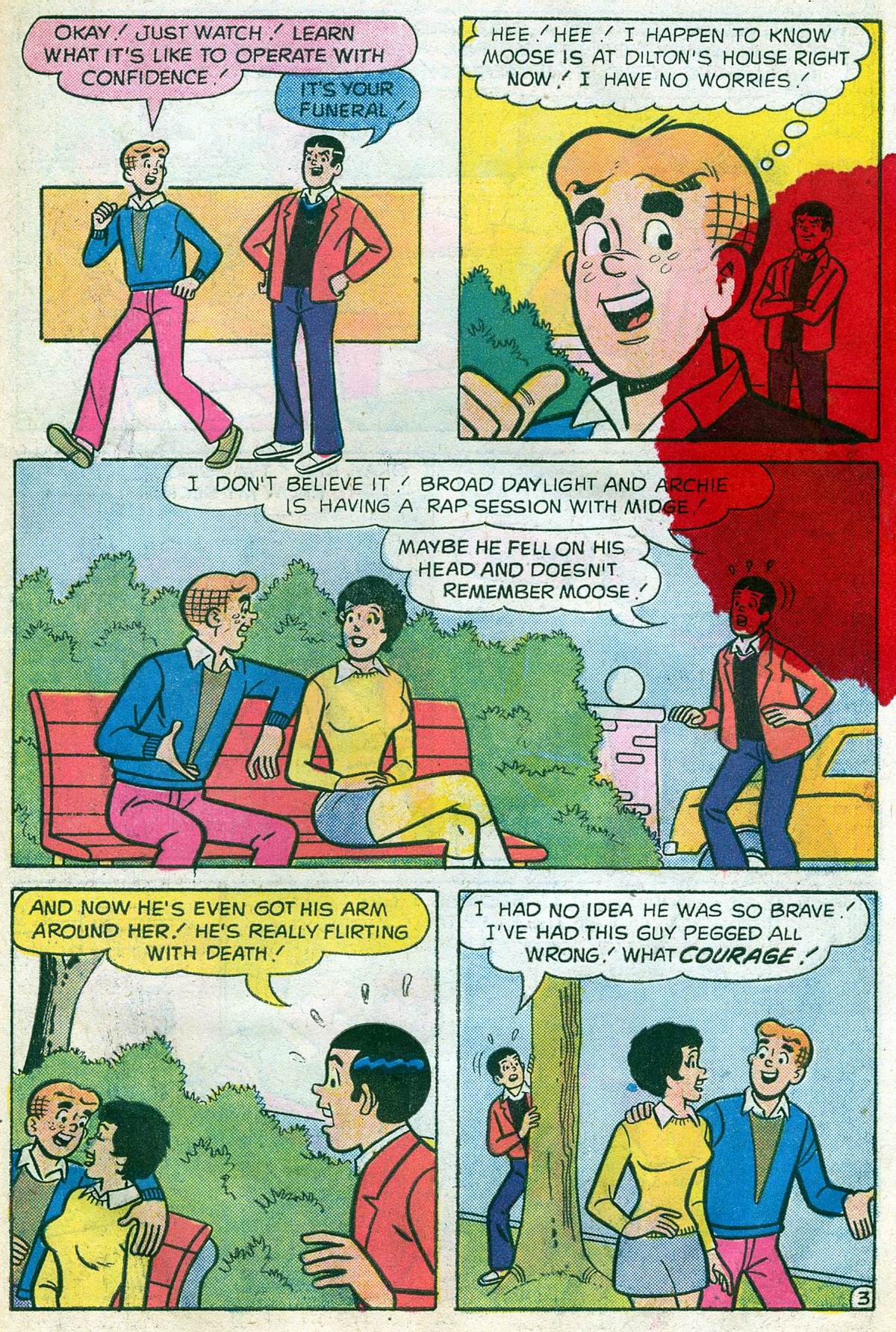 Read online Reggie and Me (1966) comic -  Issue #80 - 23