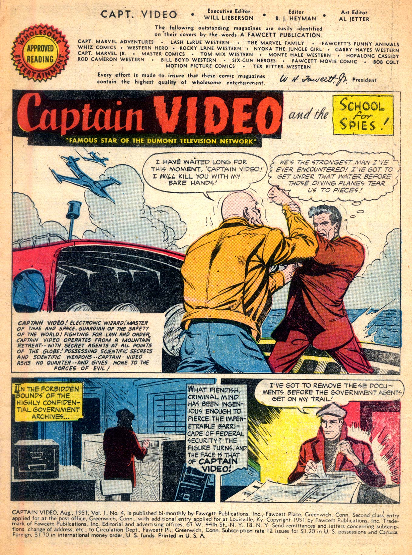 Read online Captain Video comic -  Issue #4 - 3