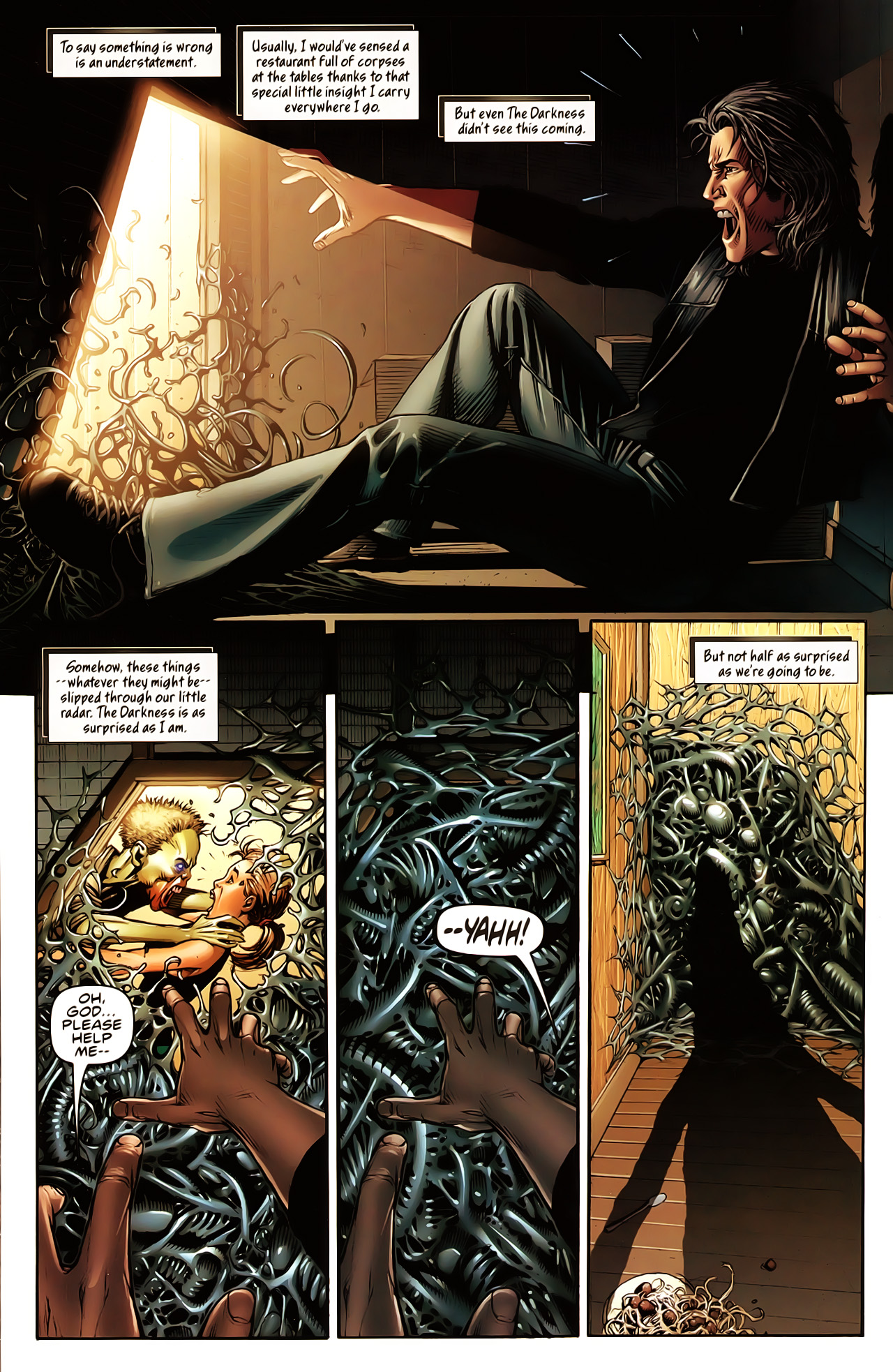 Read online The Darkness/Pitt comic -  Issue #1 - 8