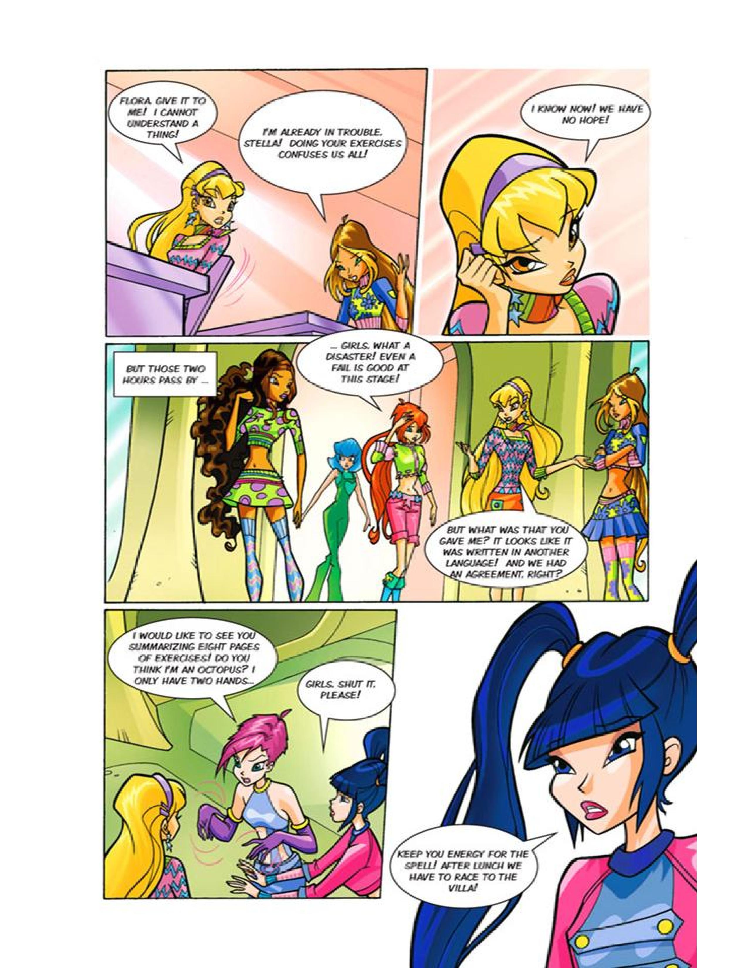 Read online Winx Club Comic comic -  Issue #33 - 36
