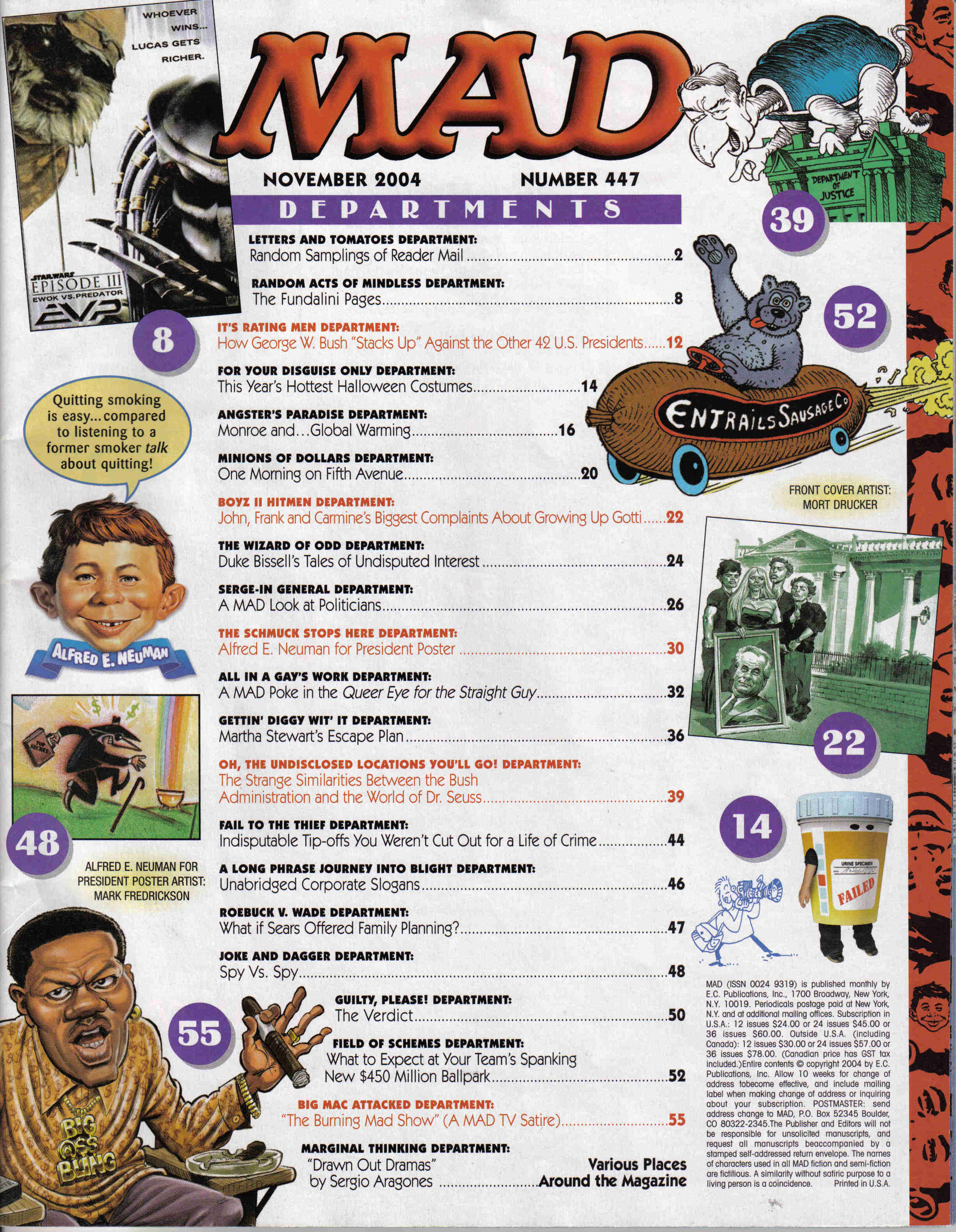 Read online MAD comic -  Issue #447 - 2