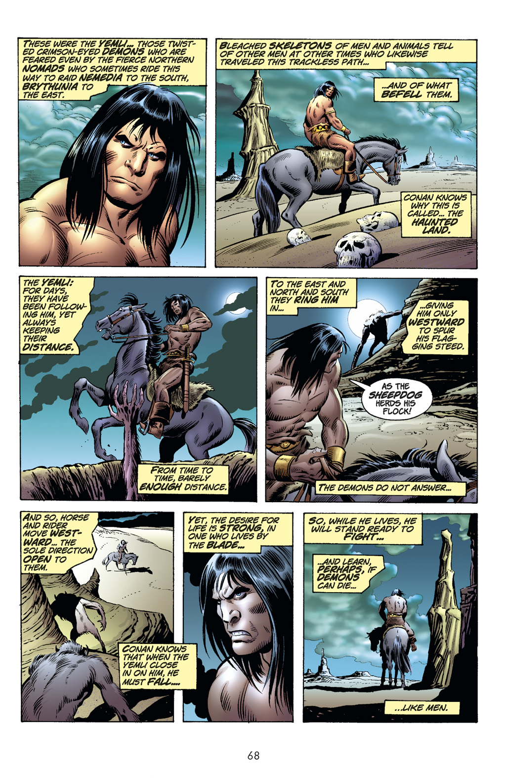 Read online The Chronicles of Conan comic -  Issue # TPB 7 (Part 1) - 63