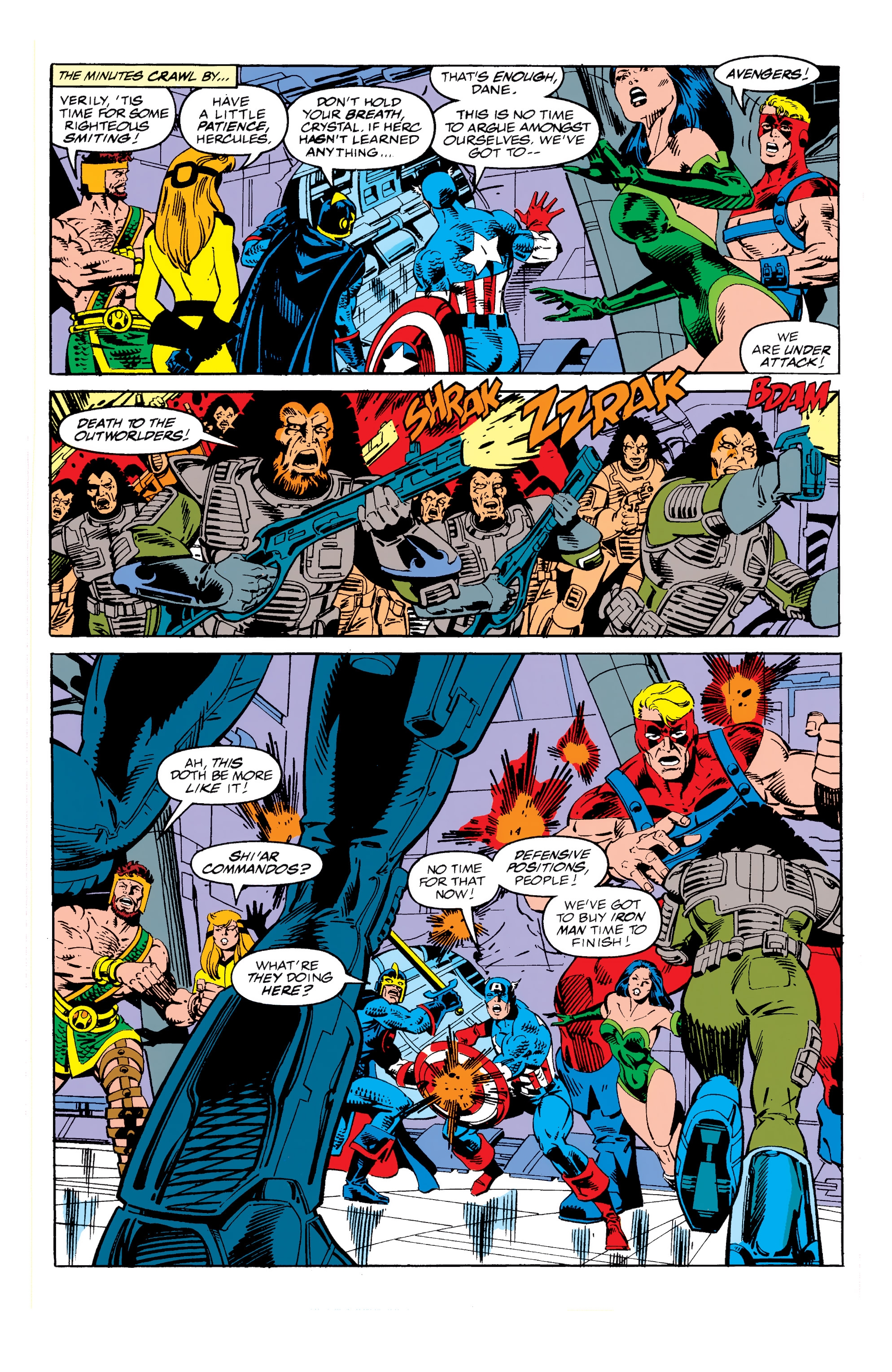 Read online Avengers Epic Collection: Operation Galactic Storm comic -  Issue # TPB (Part 2) - 22