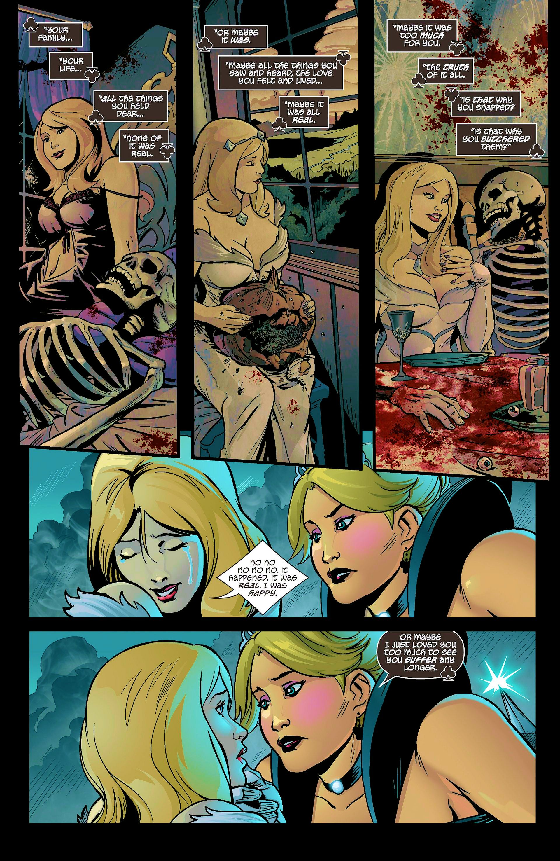 Read online Grimm Fairy Tales presents Wonderland: Clash of Queens comic -  Issue #1 - 10