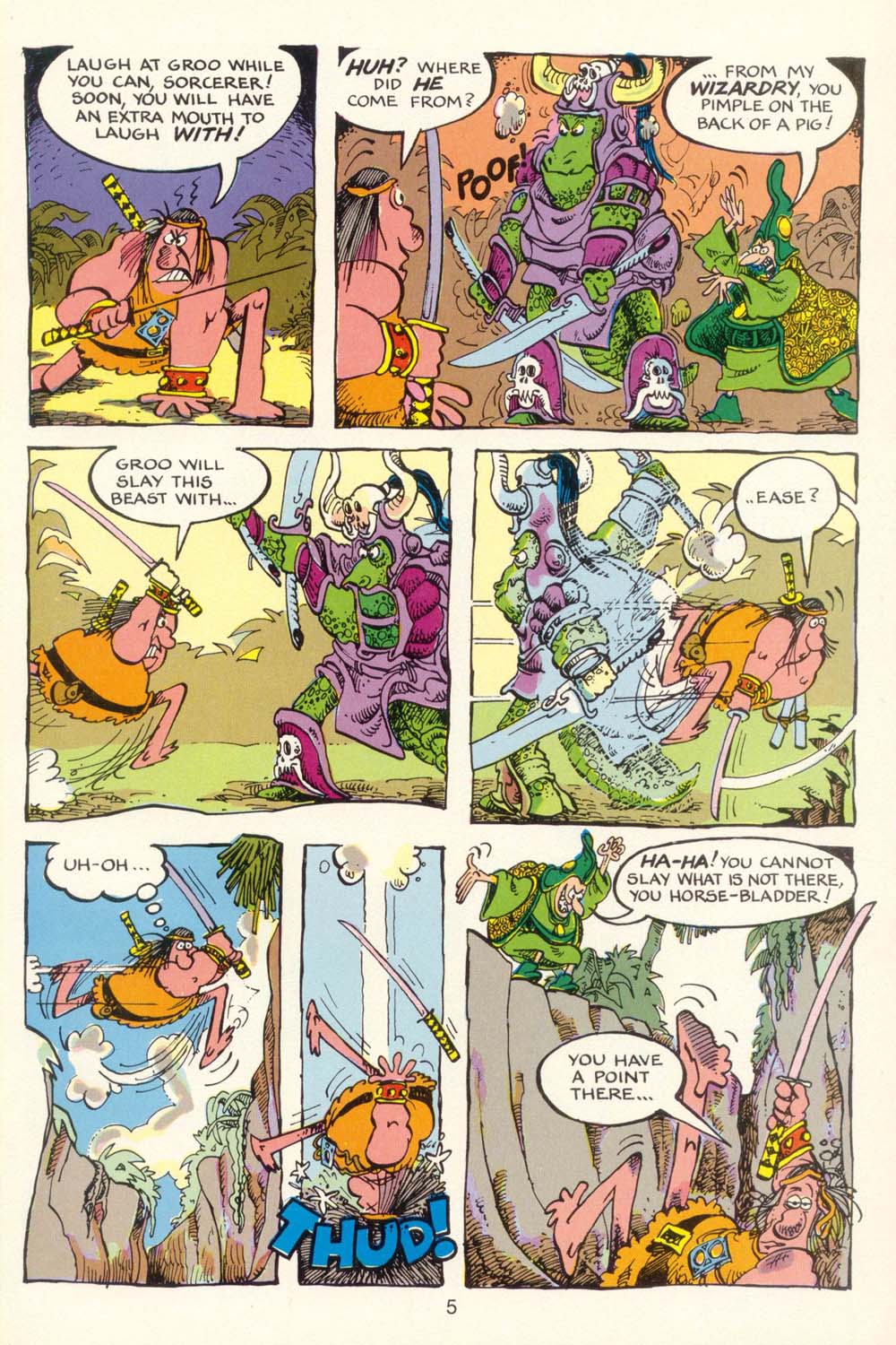 Read online Groo the Wanderer comic -  Issue #6 - 6