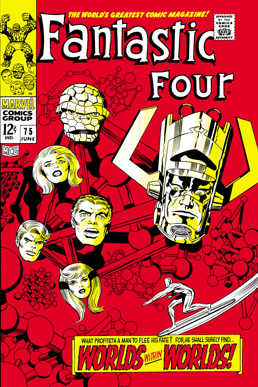 Read online Fantastic Four (1961) comic -  Issue #75 - 1