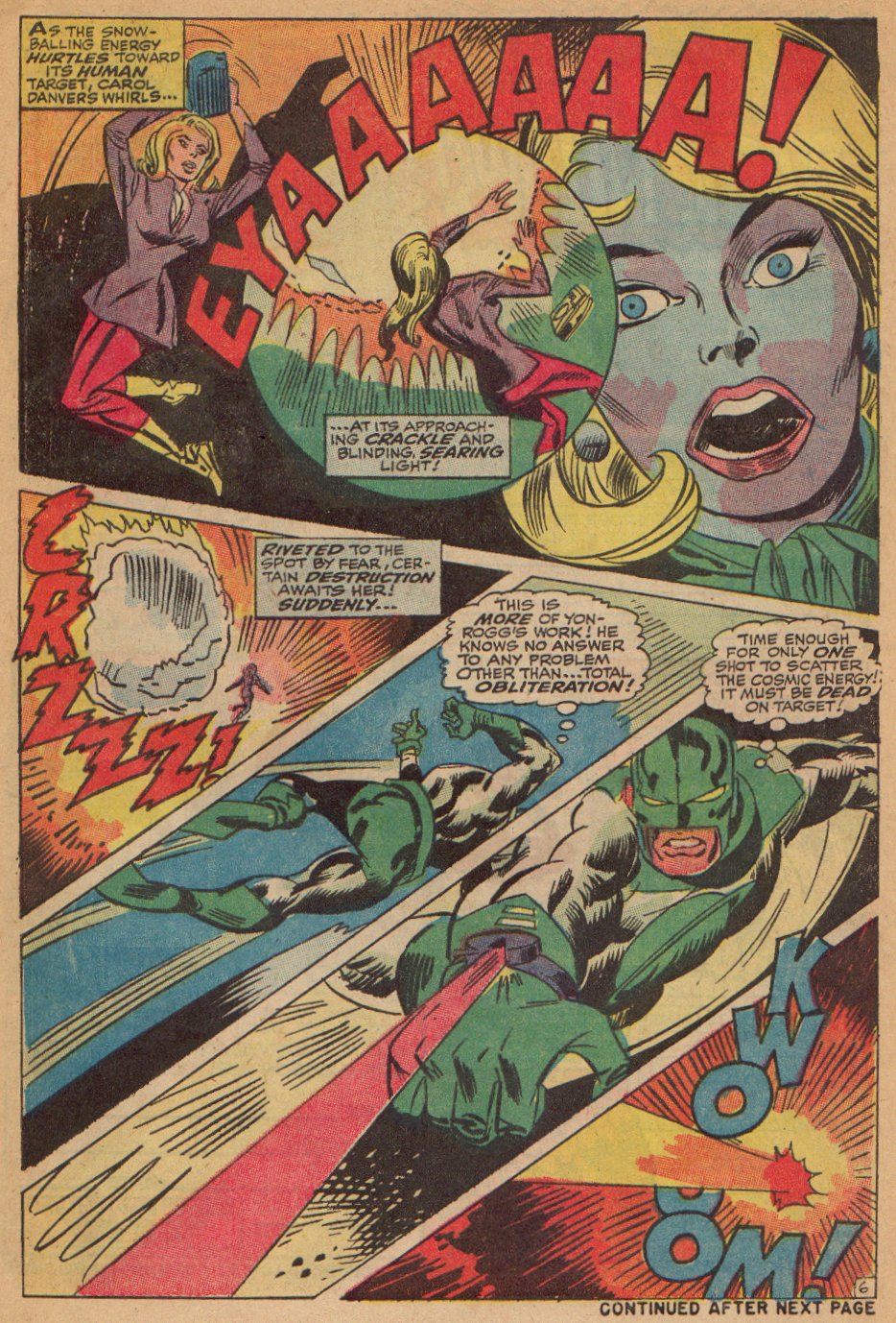 Captain Marvel (1968) Issue #7 #7 - English 7
