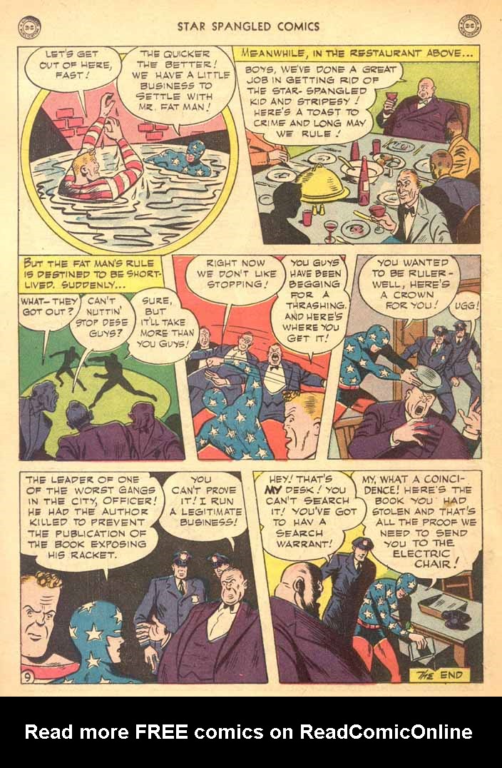 Read online Star Spangled Comics comic -  Issue #52 - 30