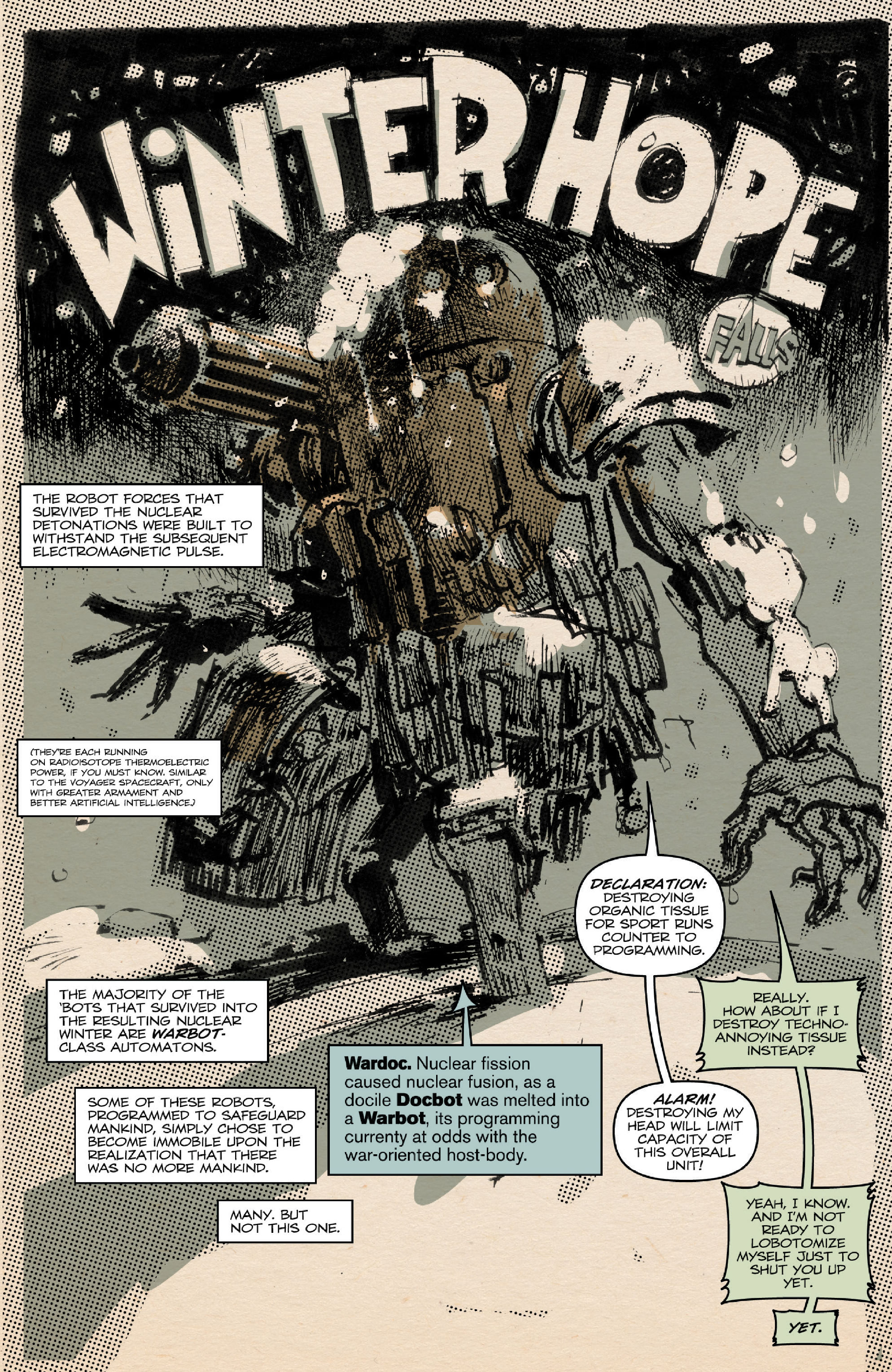Read online ZVRC: Zombies Vs. Robots Classic comic -  Issue #4 - 5