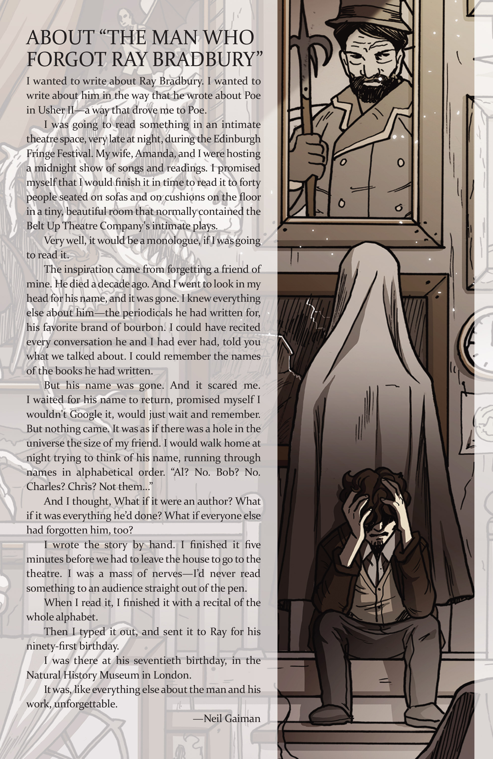 Read online Shadow Show: Stories in Celebration of Ray Bradbury comic -  Issue # TPB - 45