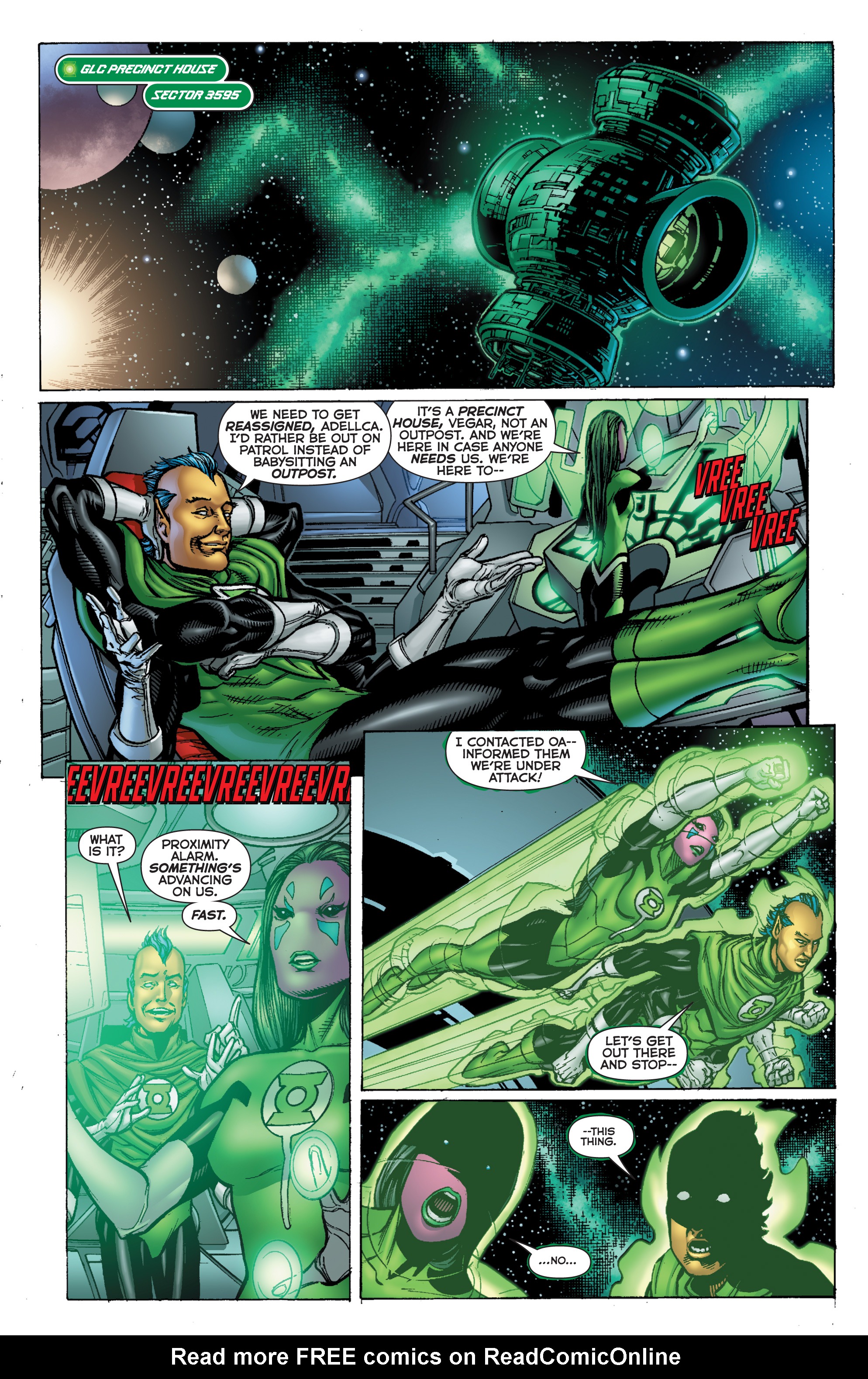 Read online Green Lantern: Emerald Warriors comic -  Issue #12 - 3