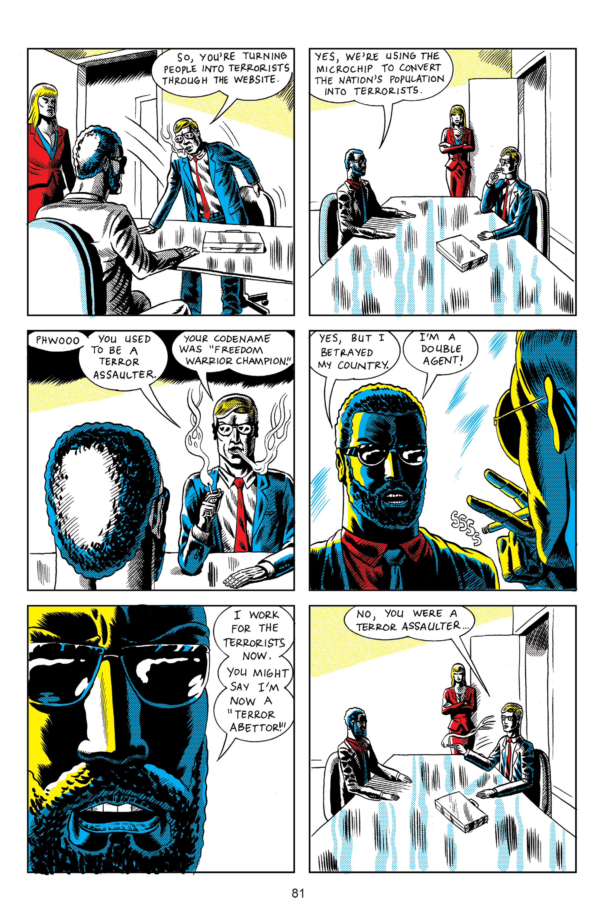 Read online Terror Assaulter: O.M.W.O.T (One Man War On Terror) comic -  Issue # TPB - 81