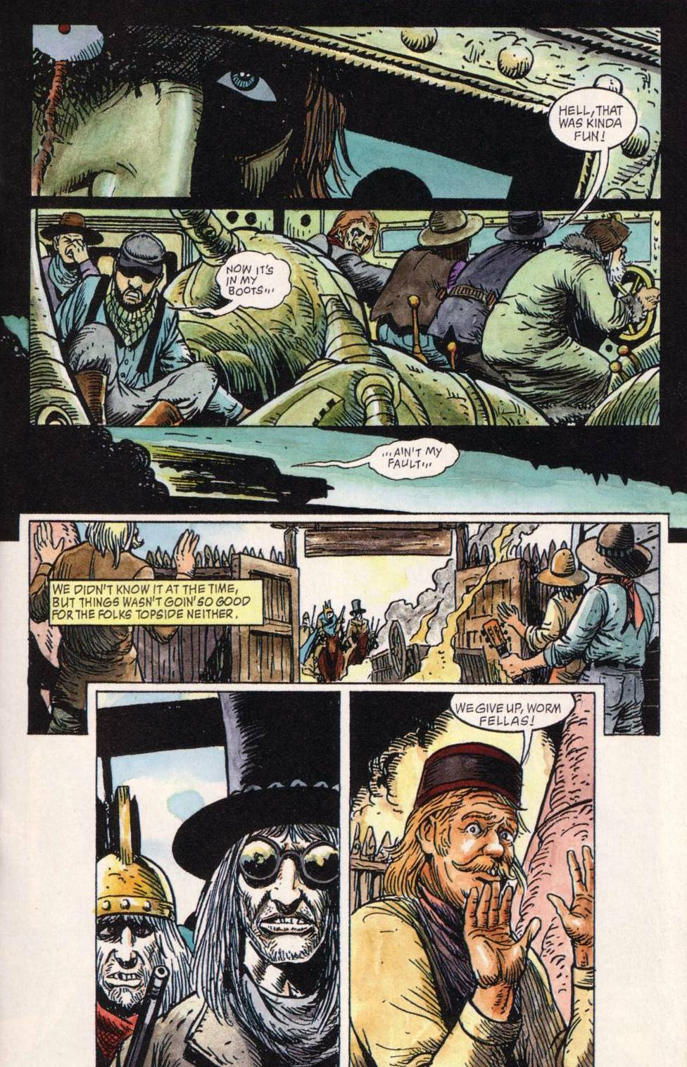 Read online Jonah Hex: Riders of the Worm and Such comic -  Issue #5 - 11