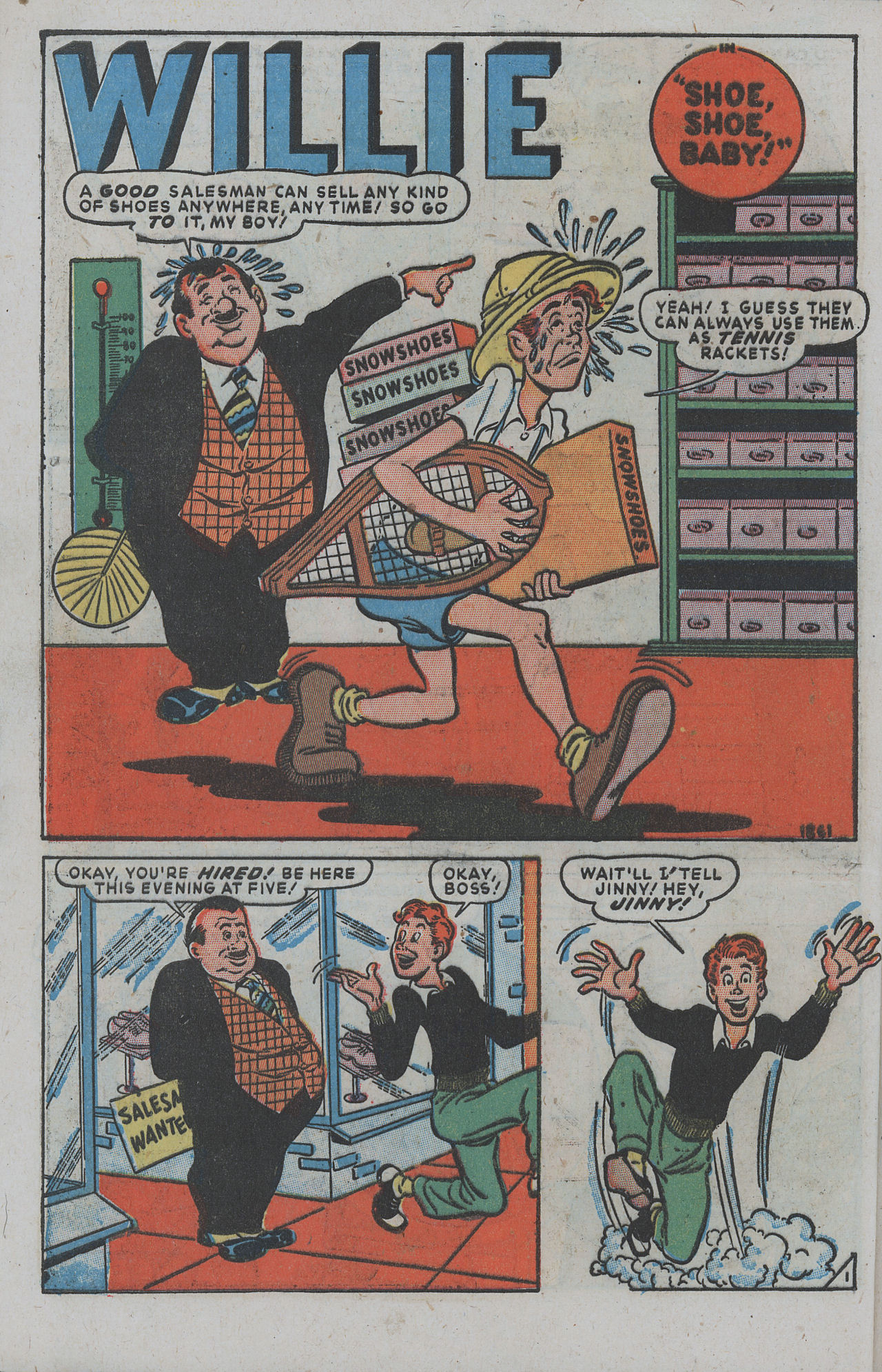 Read online Willie Comics (1946) comic -  Issue #12 - 42