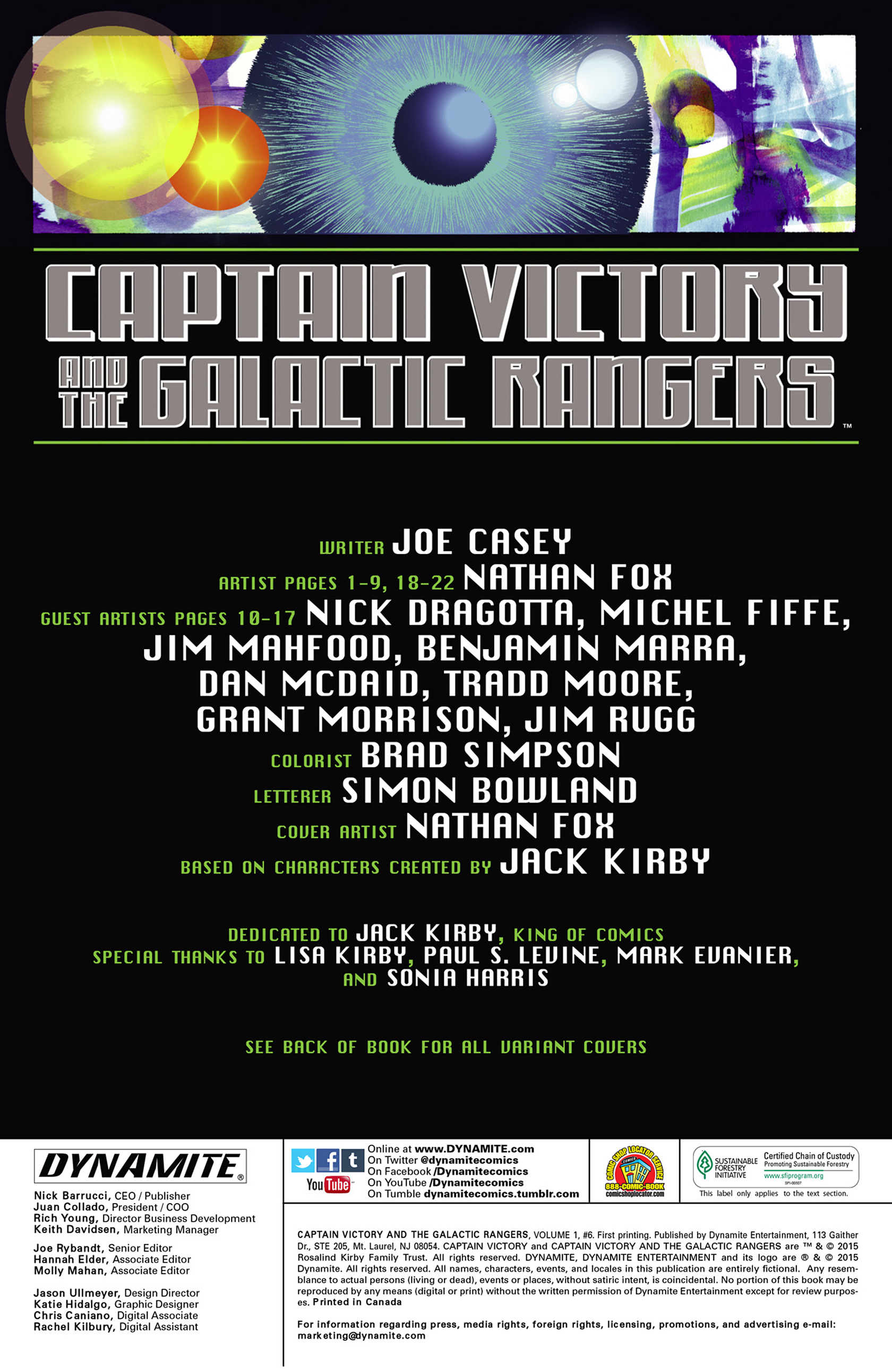 Read online Captain Victory and the Galactic Rangers (2014) comic -  Issue #6 - 2