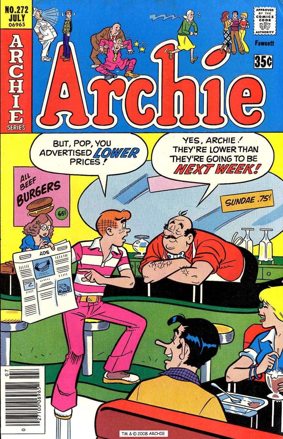 Read online Archie (1960) comic -  Issue #272 - 1