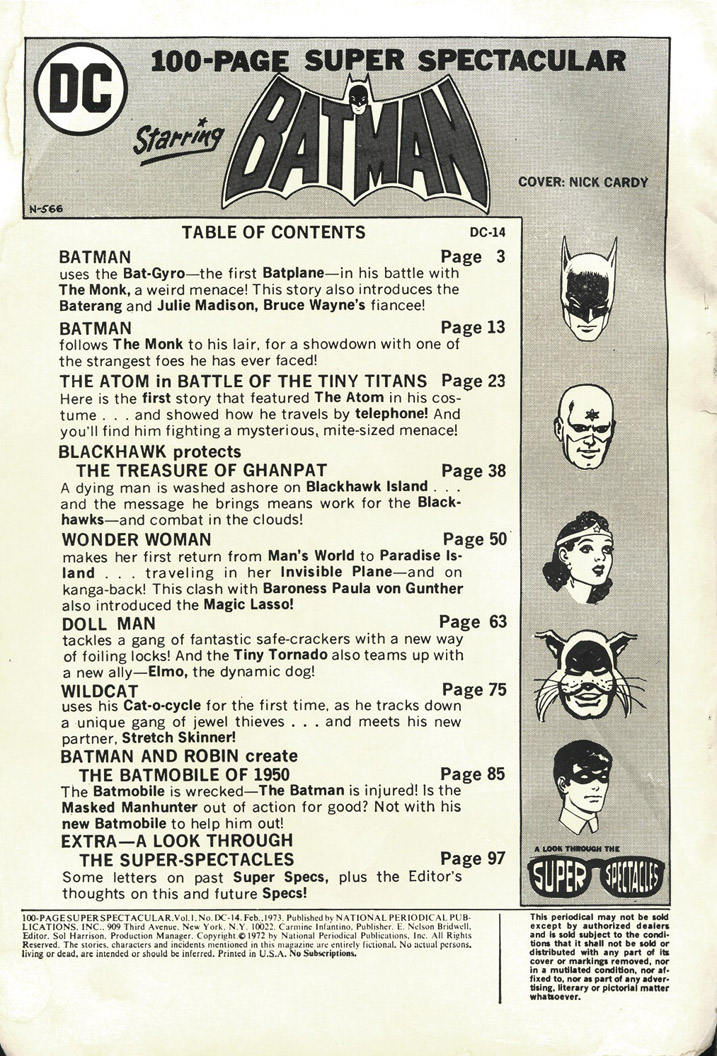 Read online DC 100-Page Super Spectacular comic -  Issue #14 - 3