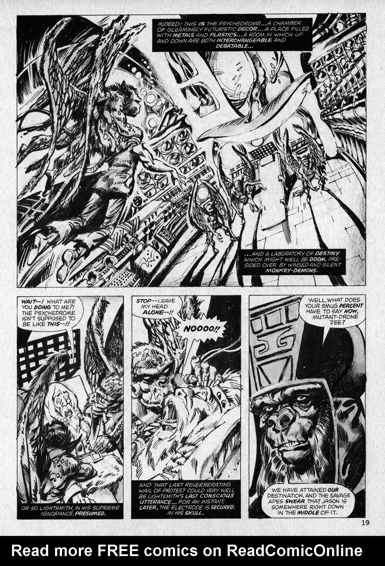 Read online Planet of the Apes comic -  Issue #19 - 19