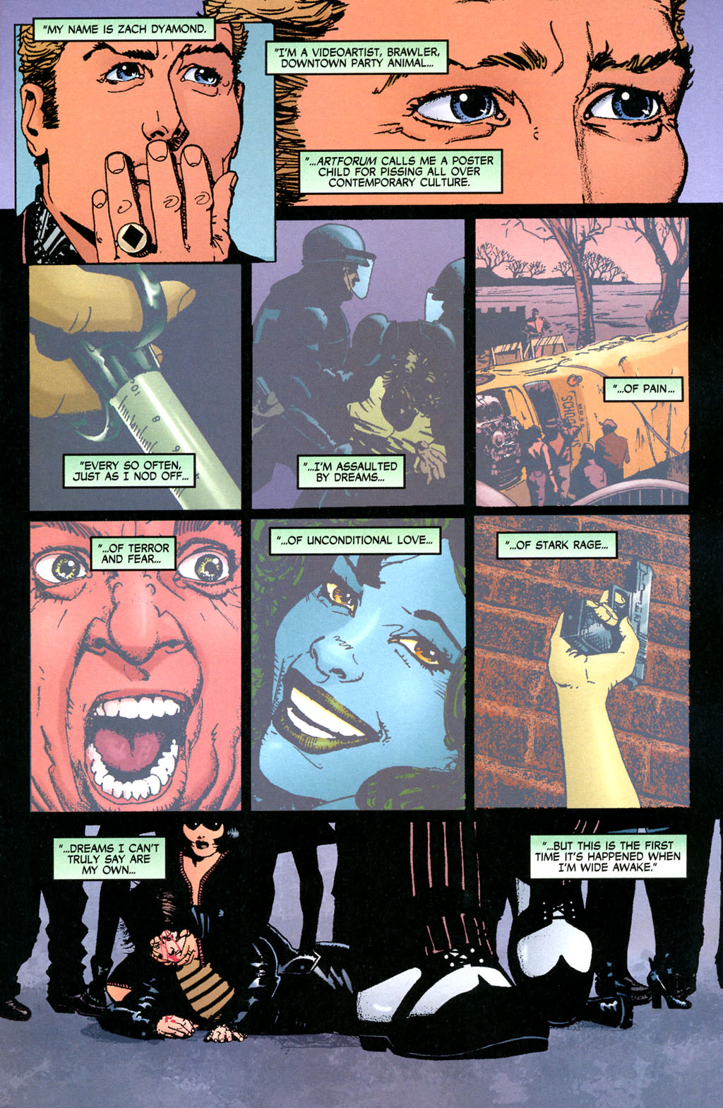 Read online Challengers of the Unknown (2004) comic -  Issue #1 - 7