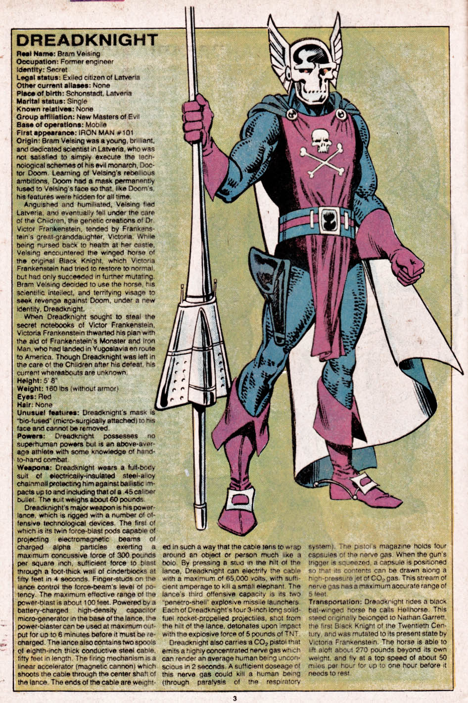 The Official Handbook of the Marvel Universe issue 4 - Page 4