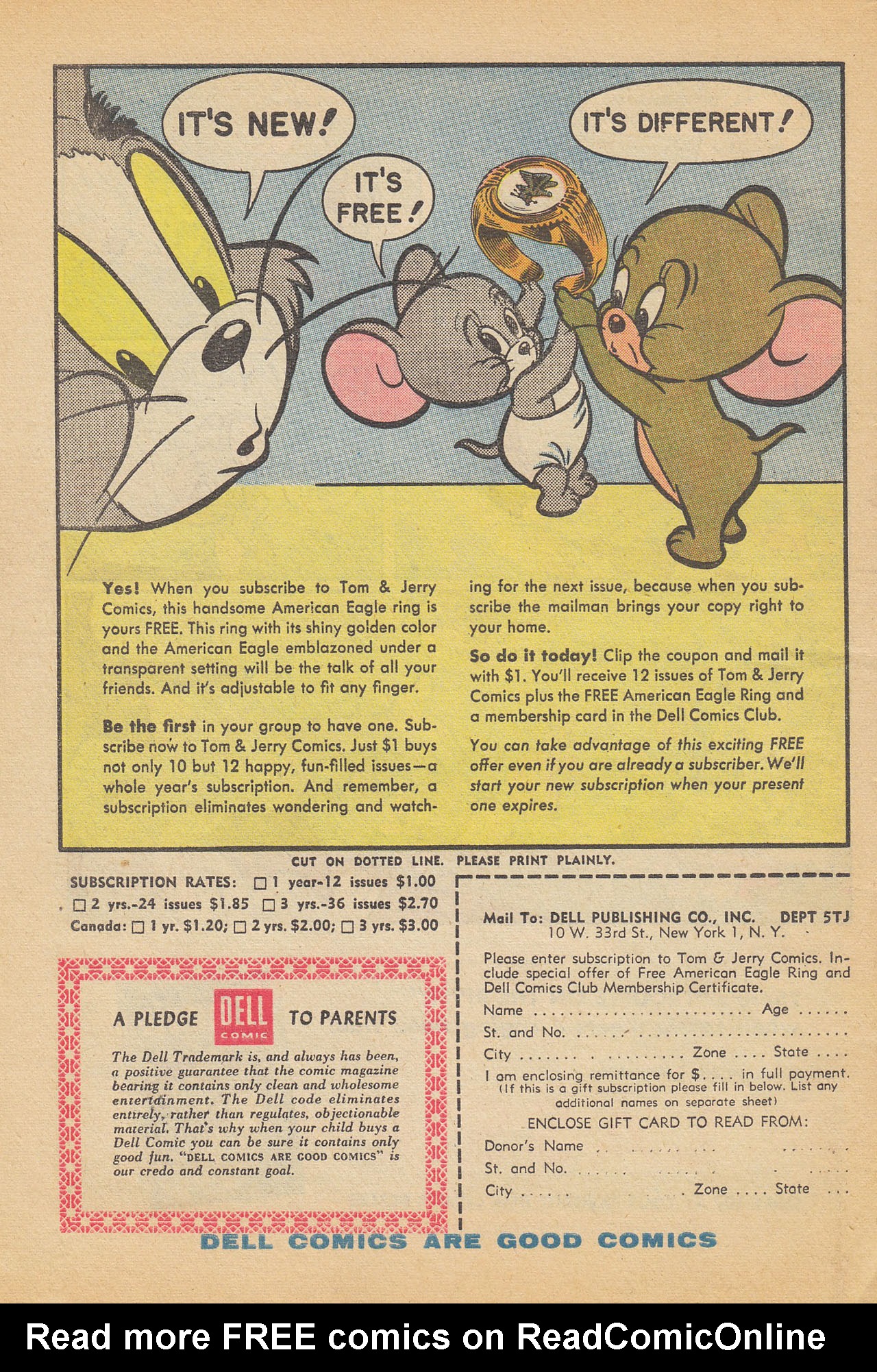 Read online Tom & Jerry Comics comic -  Issue #142 - 34