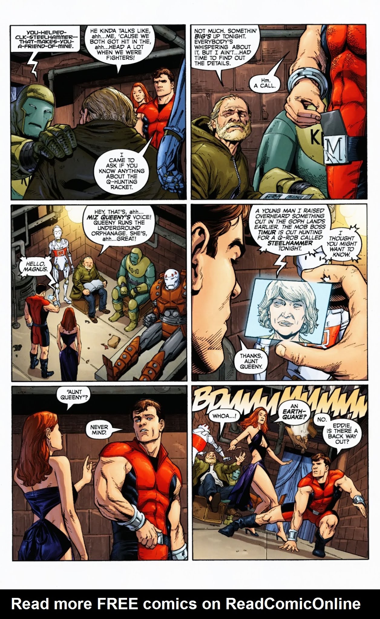 Read online Magnus, Robot Fighter (2010) comic -  Issue #4 - 24