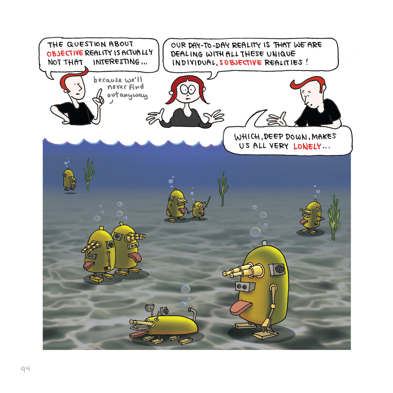 Read online Philosophy: A Discovery in Comics comic -  Issue # TPB - 95