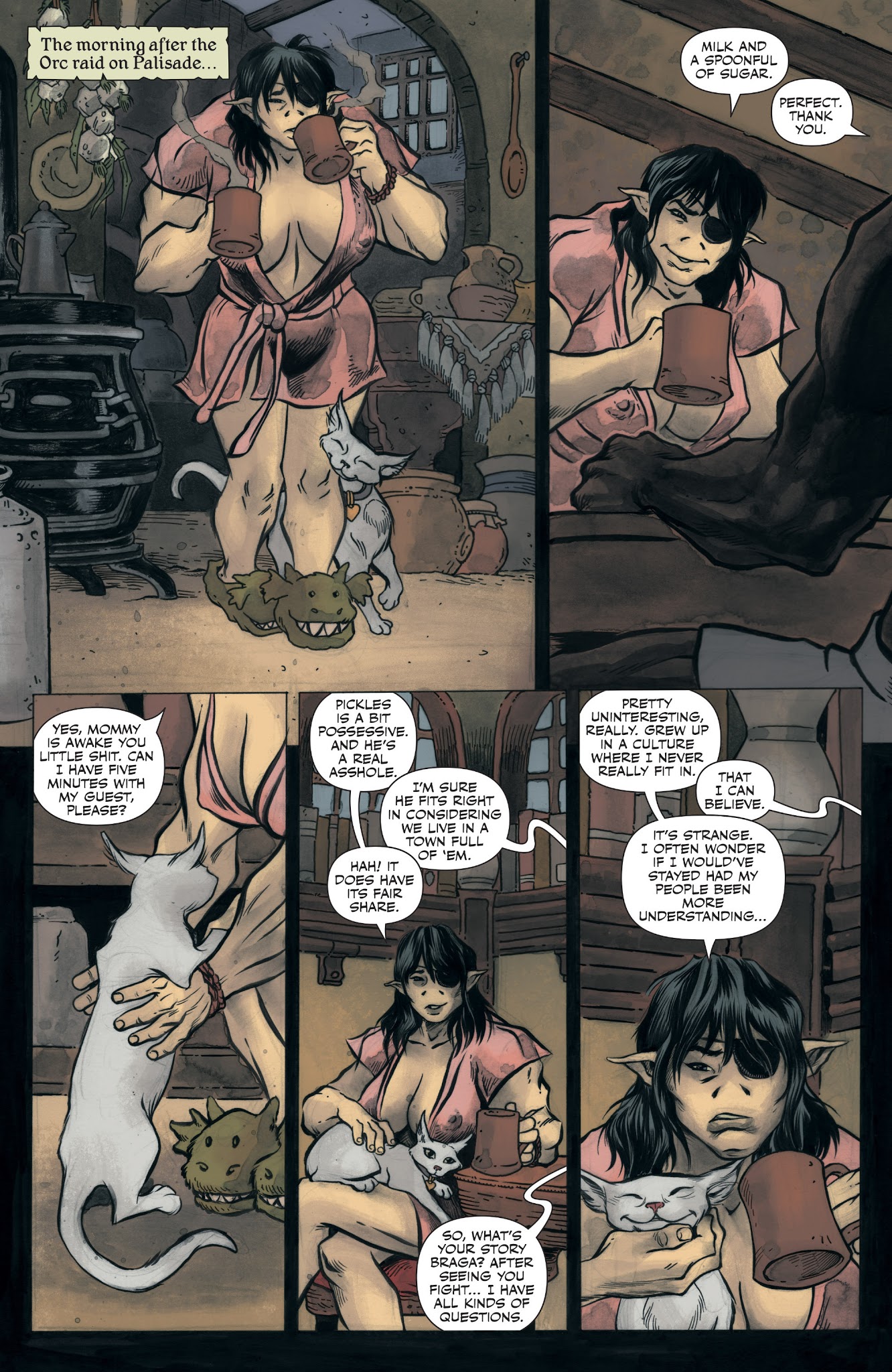 Read online Rat Queens (2013) comic -  Issue # _TPB 3 - 129