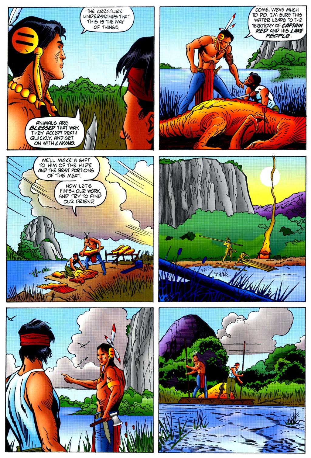 Read online Turok, Dinosaur Hunter (1993) comic -  Issue #45 - 6