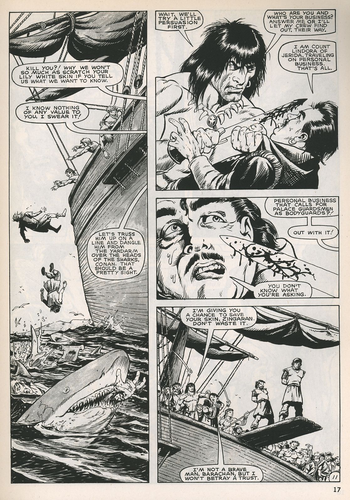 The Savage Sword Of Conan issue 129 - Page 16