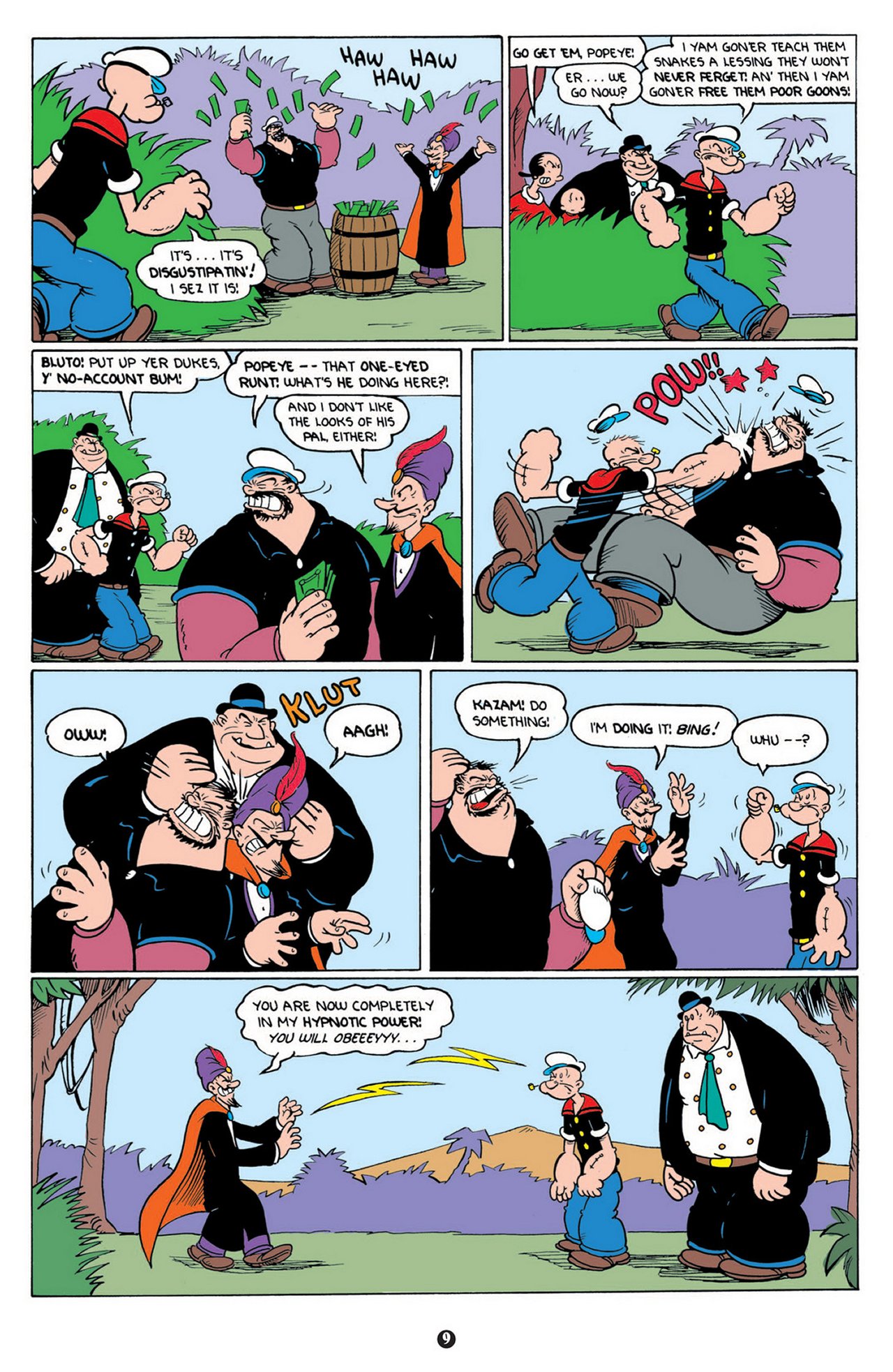 Read online Popeye (2012) comic -  Issue #9 - 11