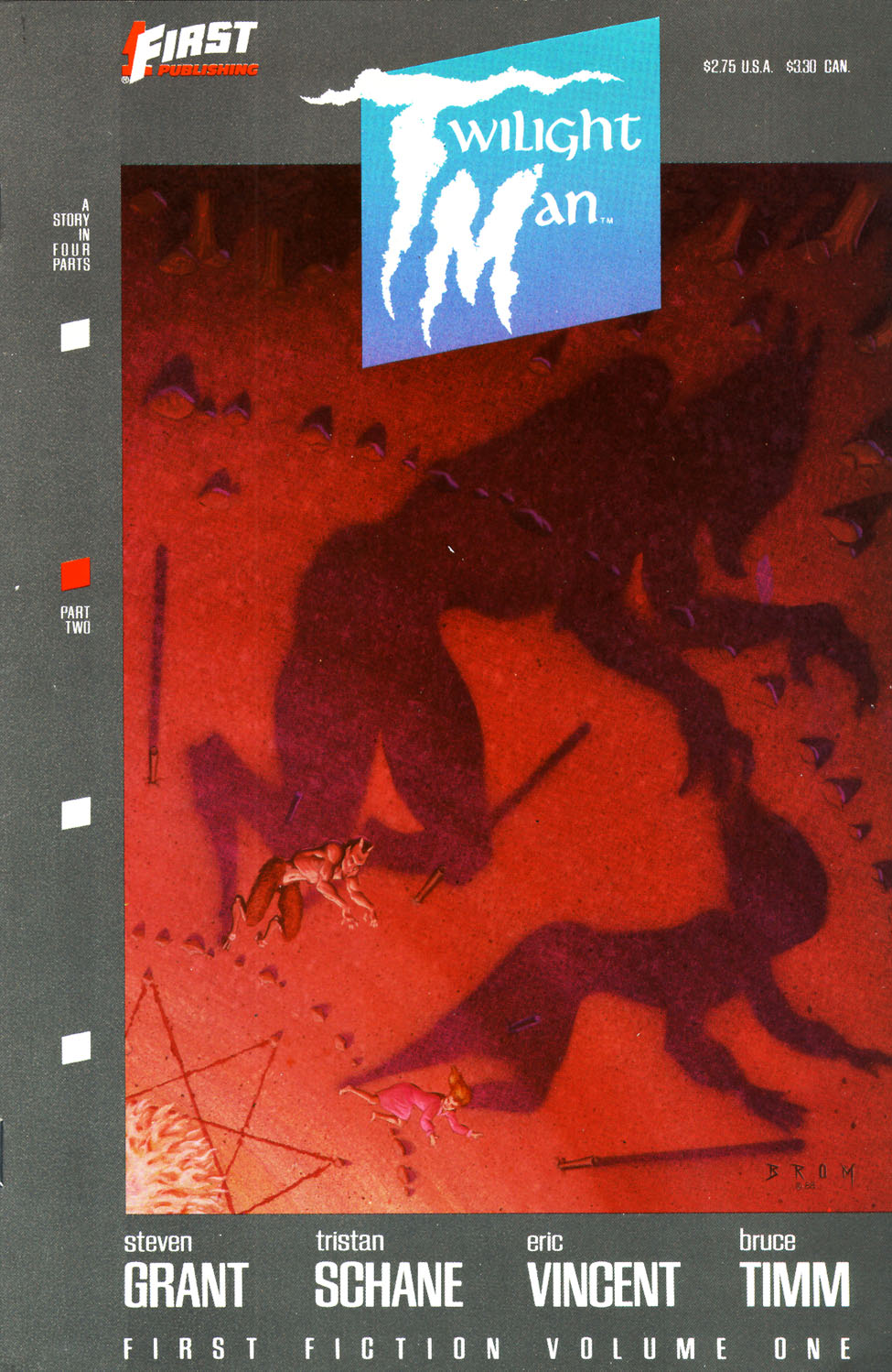 Read online Twilight Man comic -  Issue #2 - 1