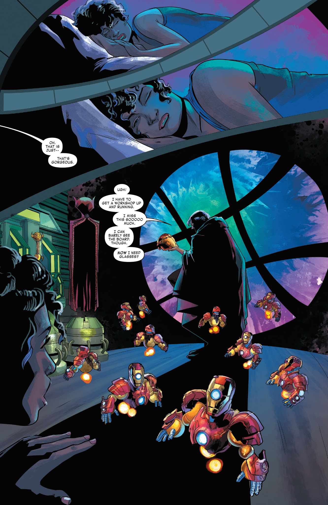 Read online Generations: Ironman & Ironheart comic -  Issue # Full - 9
