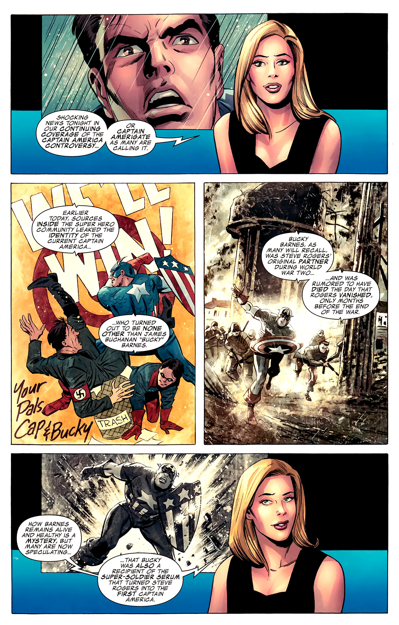 Read online Captain America (1968) comic -  Issue #608 - 21