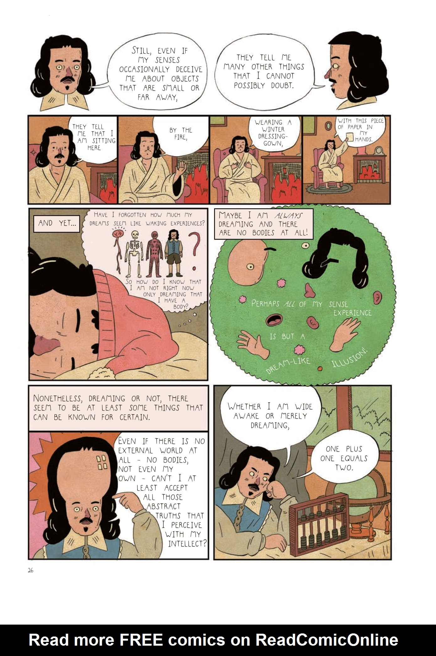 Read online Heretics!: The Wondrous (and Dangerous) Beginnings of Modern Philosophy comic -  Issue # TPB (Part 1) - 27