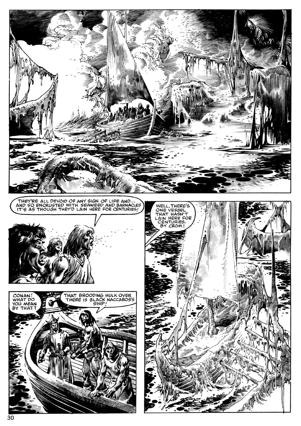 Read online The Savage Sword Of Conan comic -  Issue #101 - 30