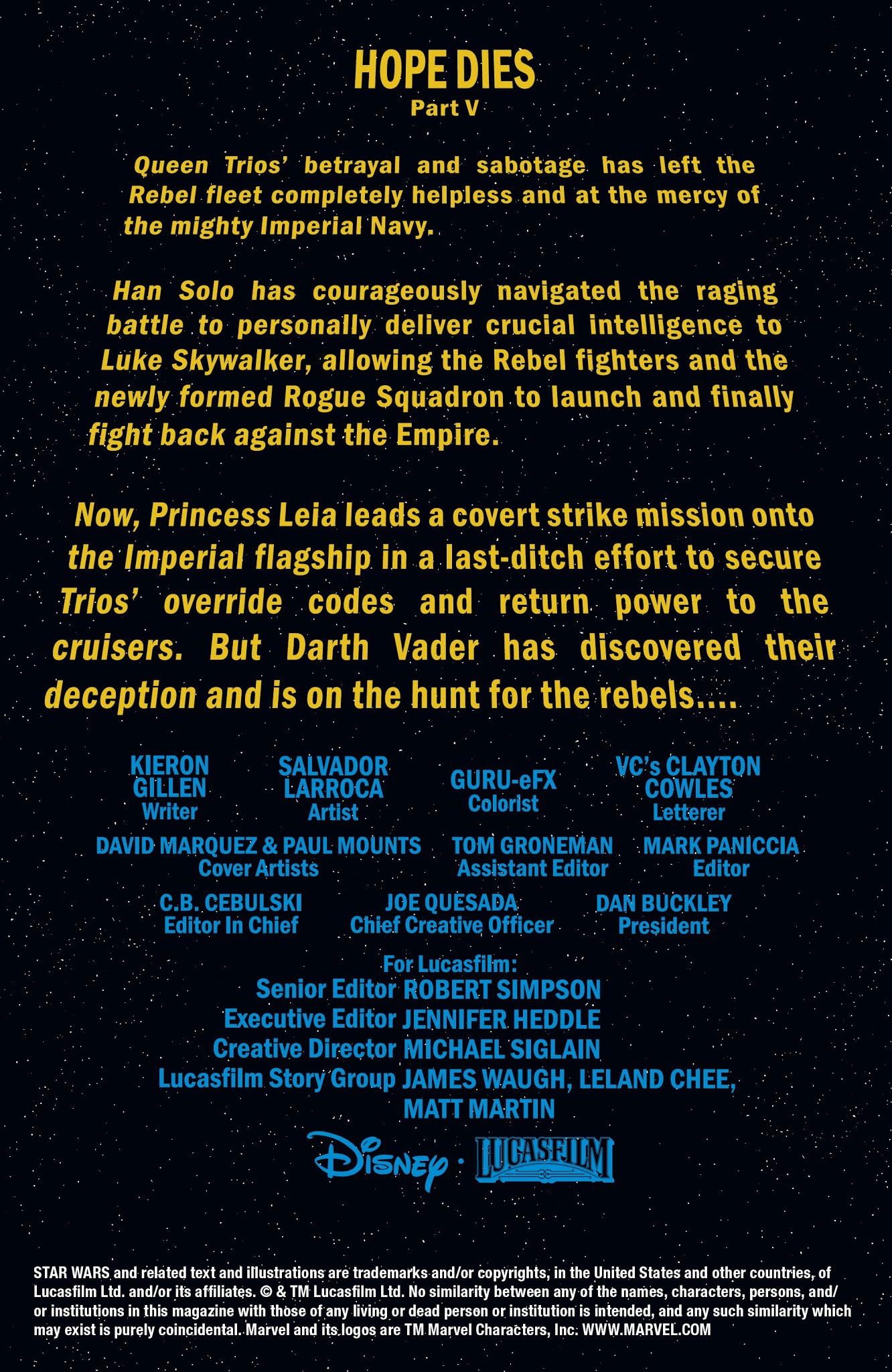 Read online Star Wars (2015) comic -  Issue #54 - 2