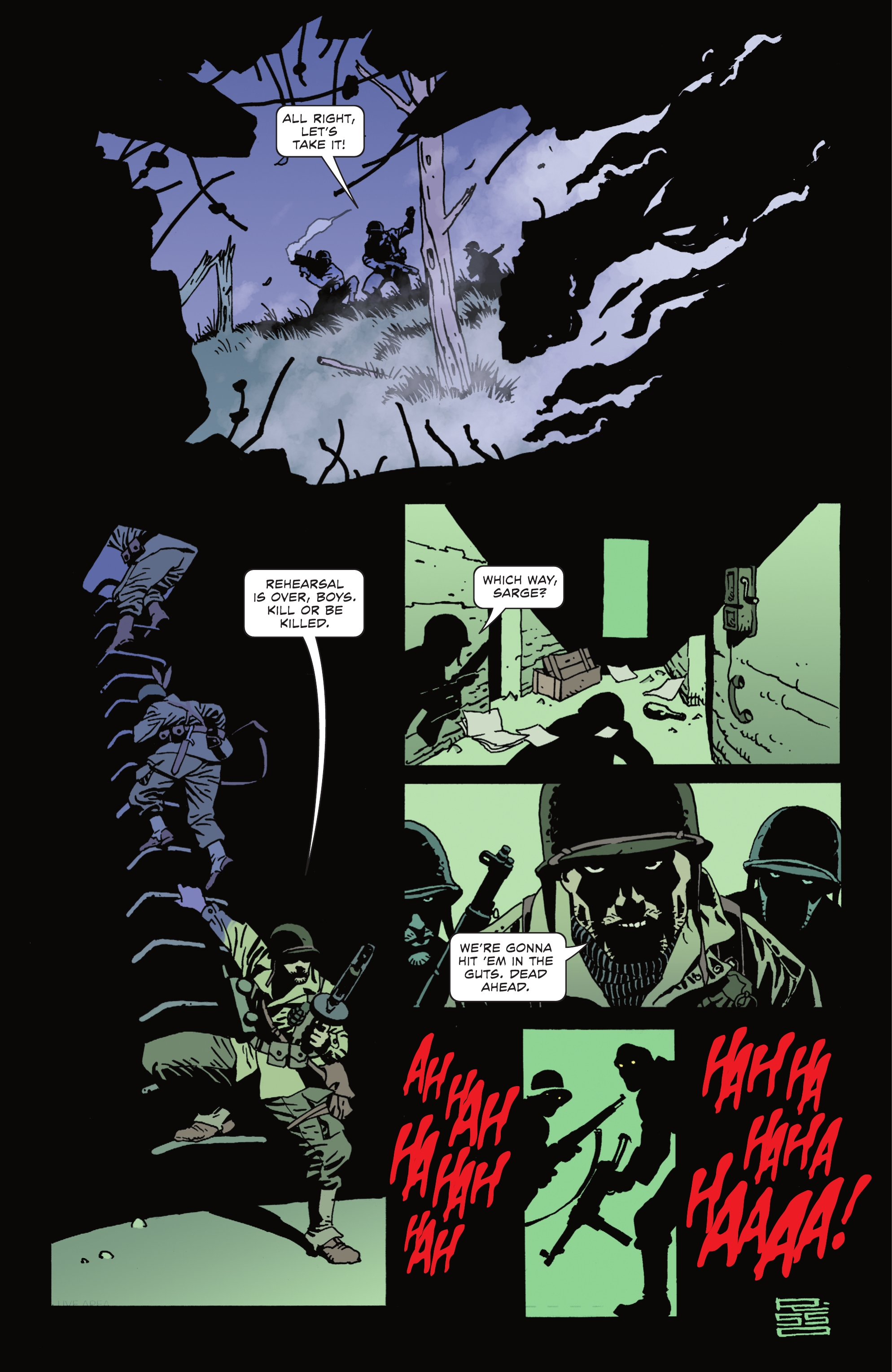 Read online DC Horror Presents: Sgt. Rock vs. The Army of the Dead comic -  Issue #5 - 15