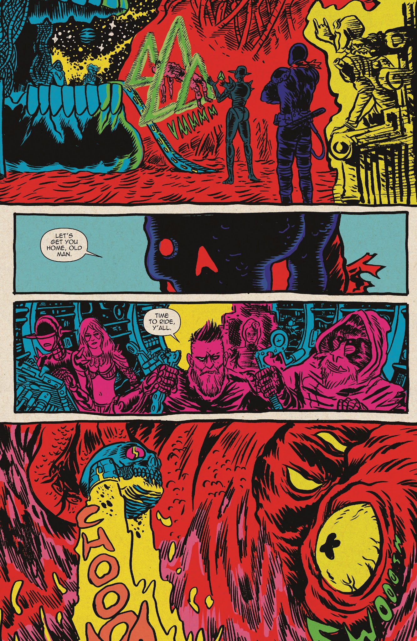 Read online Space Riders: Galaxy of Brutality comic -  Issue #3 - 6