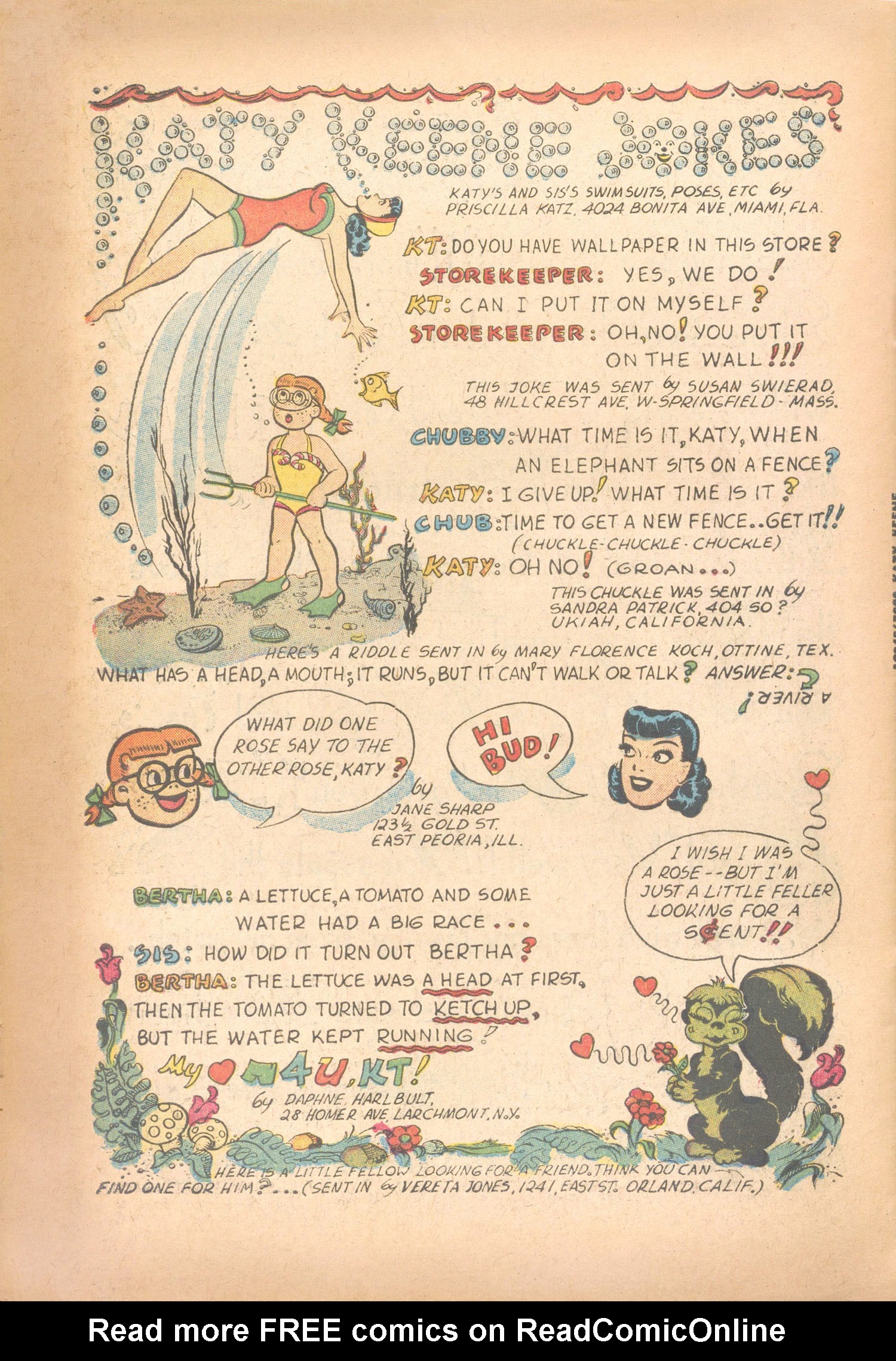 Read online Katy Keene (1949) comic -  Issue #25 - 34