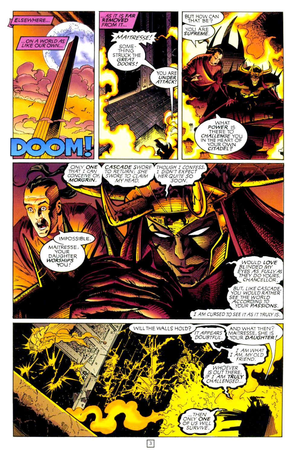 Read online Sovereign Seven comic -  Issue #3 - 4